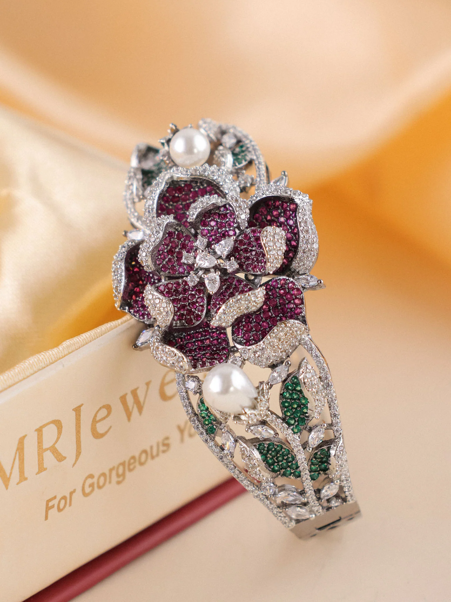 Rosaline Pearl Bracelet - Image 2