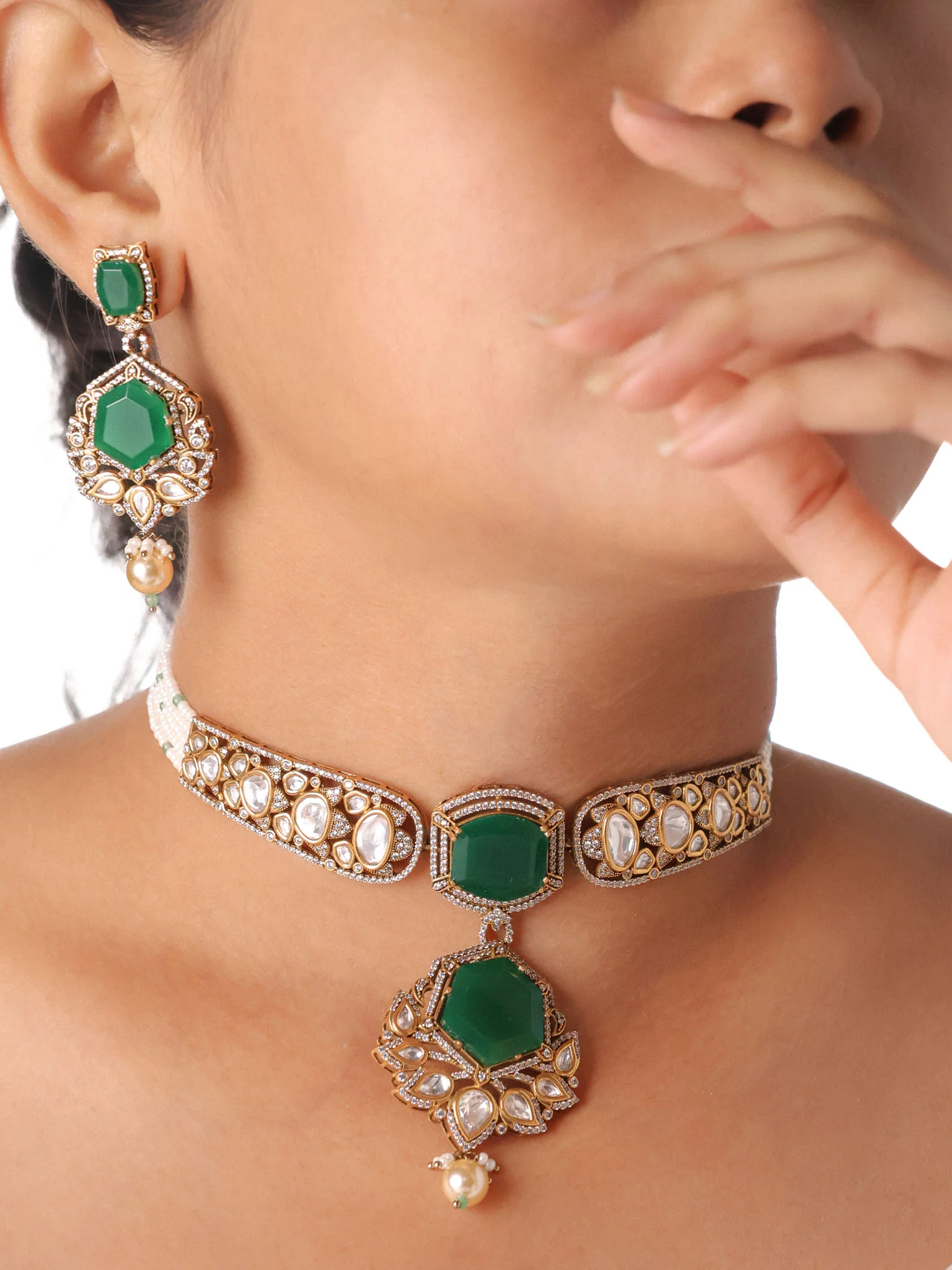 Royal Polki Choker Set