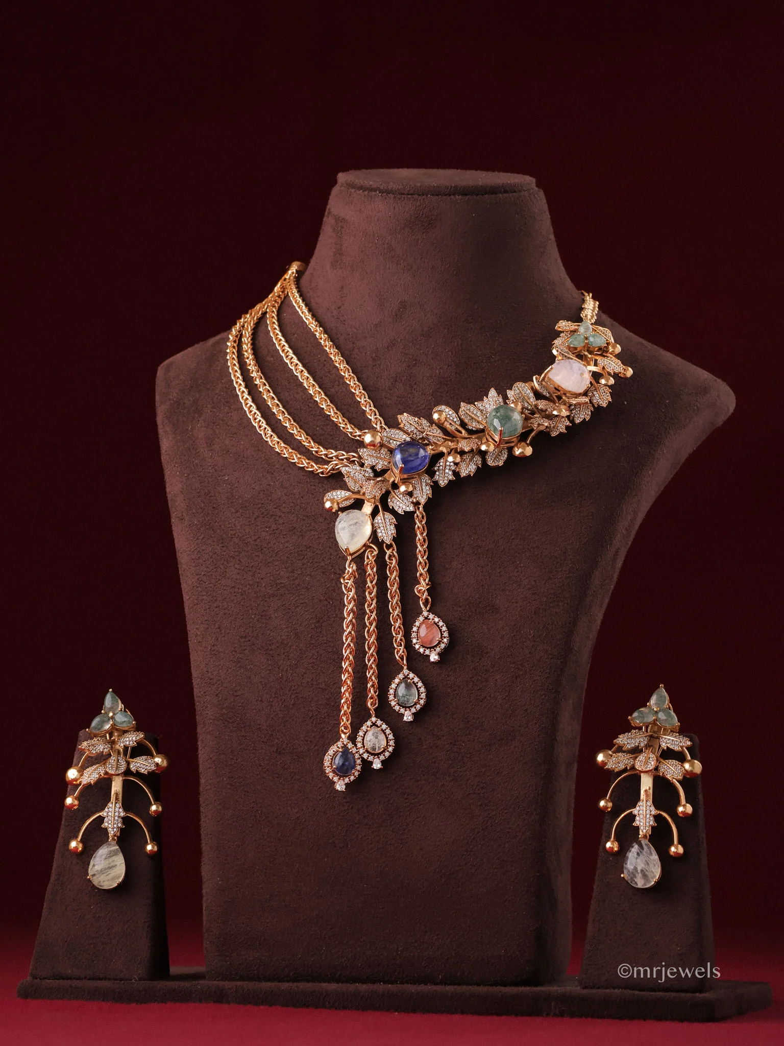Royale Sabya Long Necklace Set