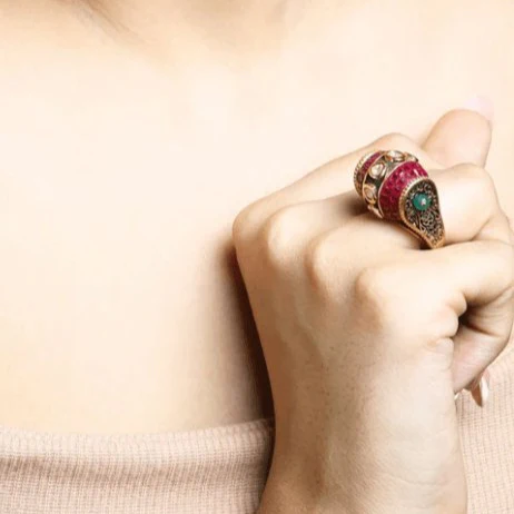Ruby designer Ring - Image 2