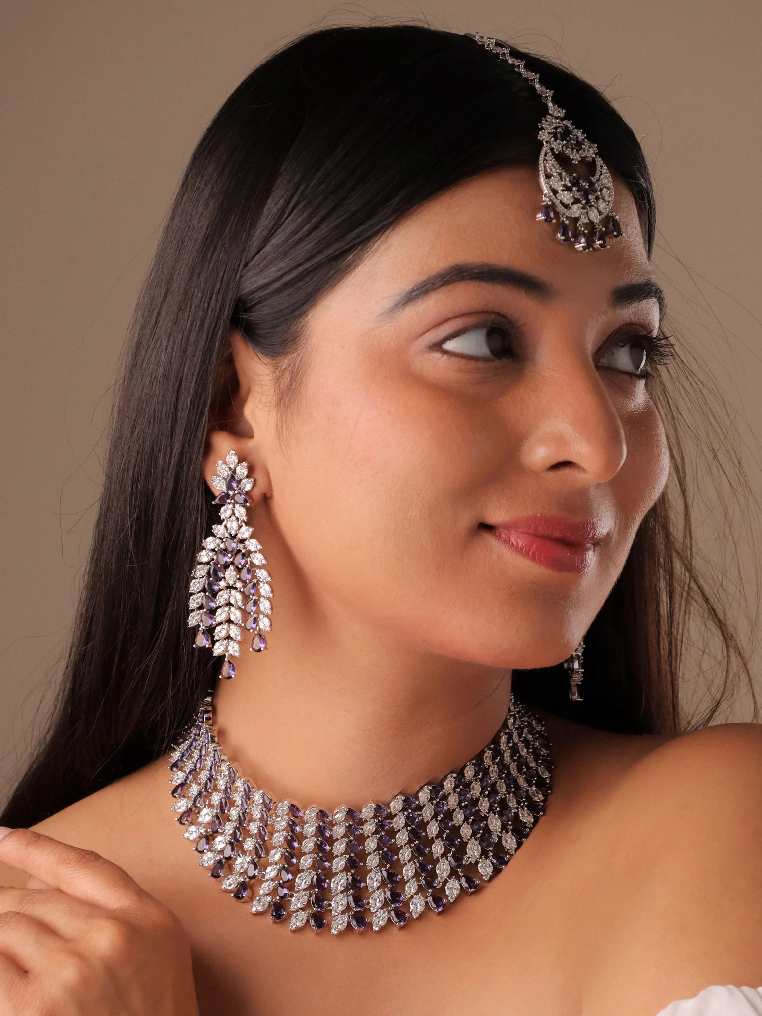 Ruhani Cascade Choker Set