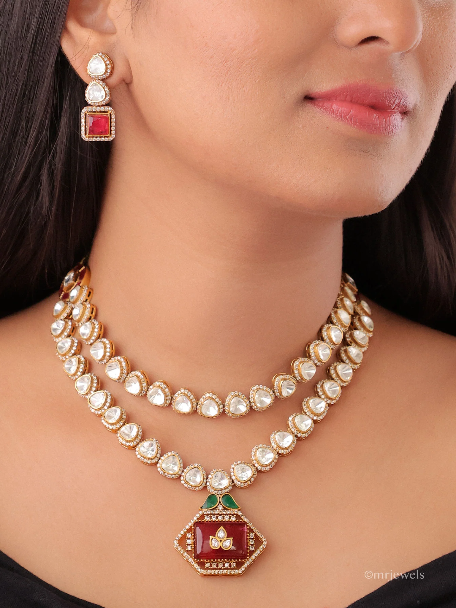 Ruhani Ruby Royale Necklace