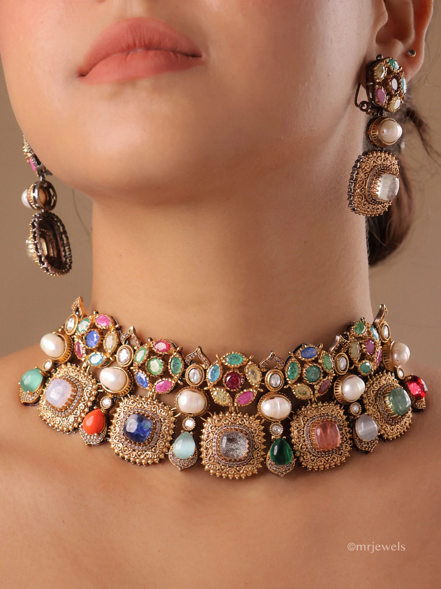 Ruhani Sabya Choker Set - Image 2