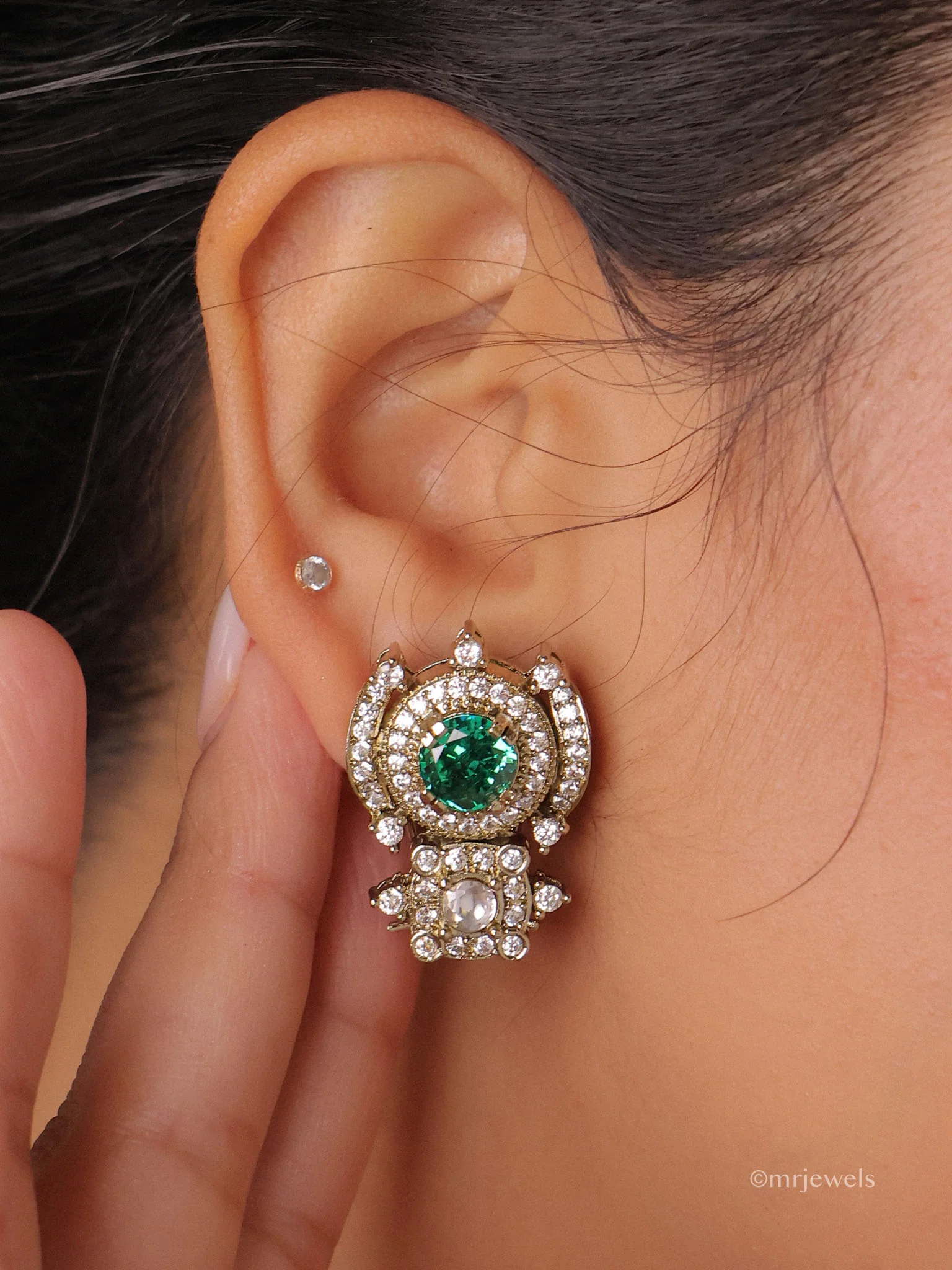Ruhina Multistone Necklace Set - Image 4