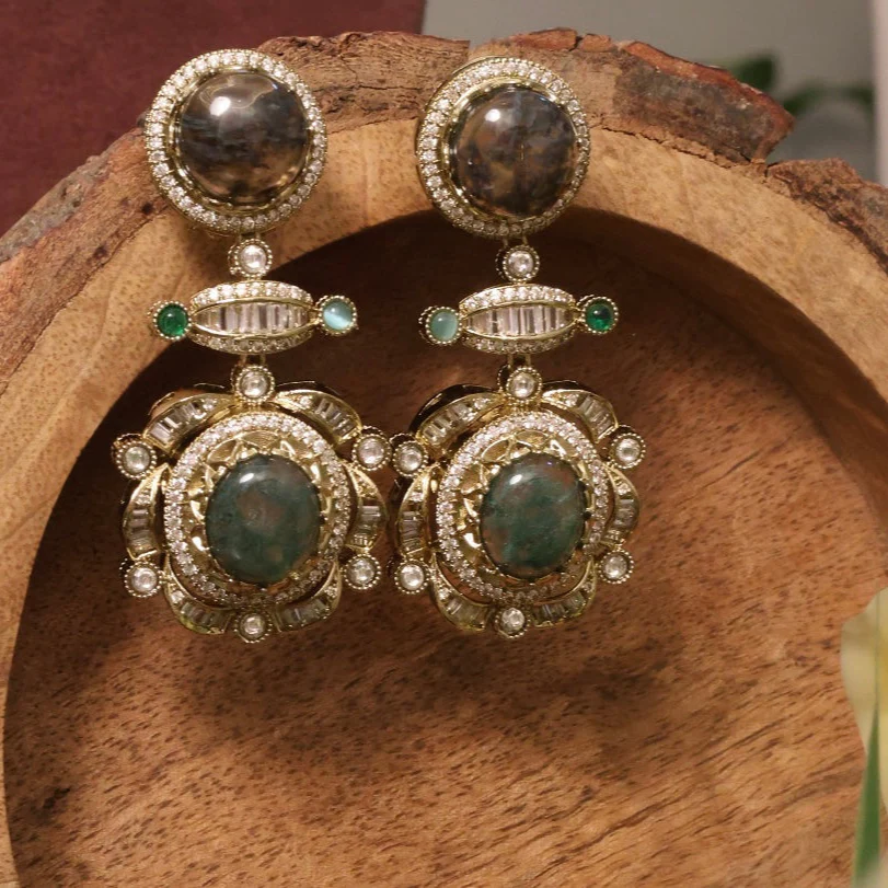Sabya inspired Gemstone Earrings