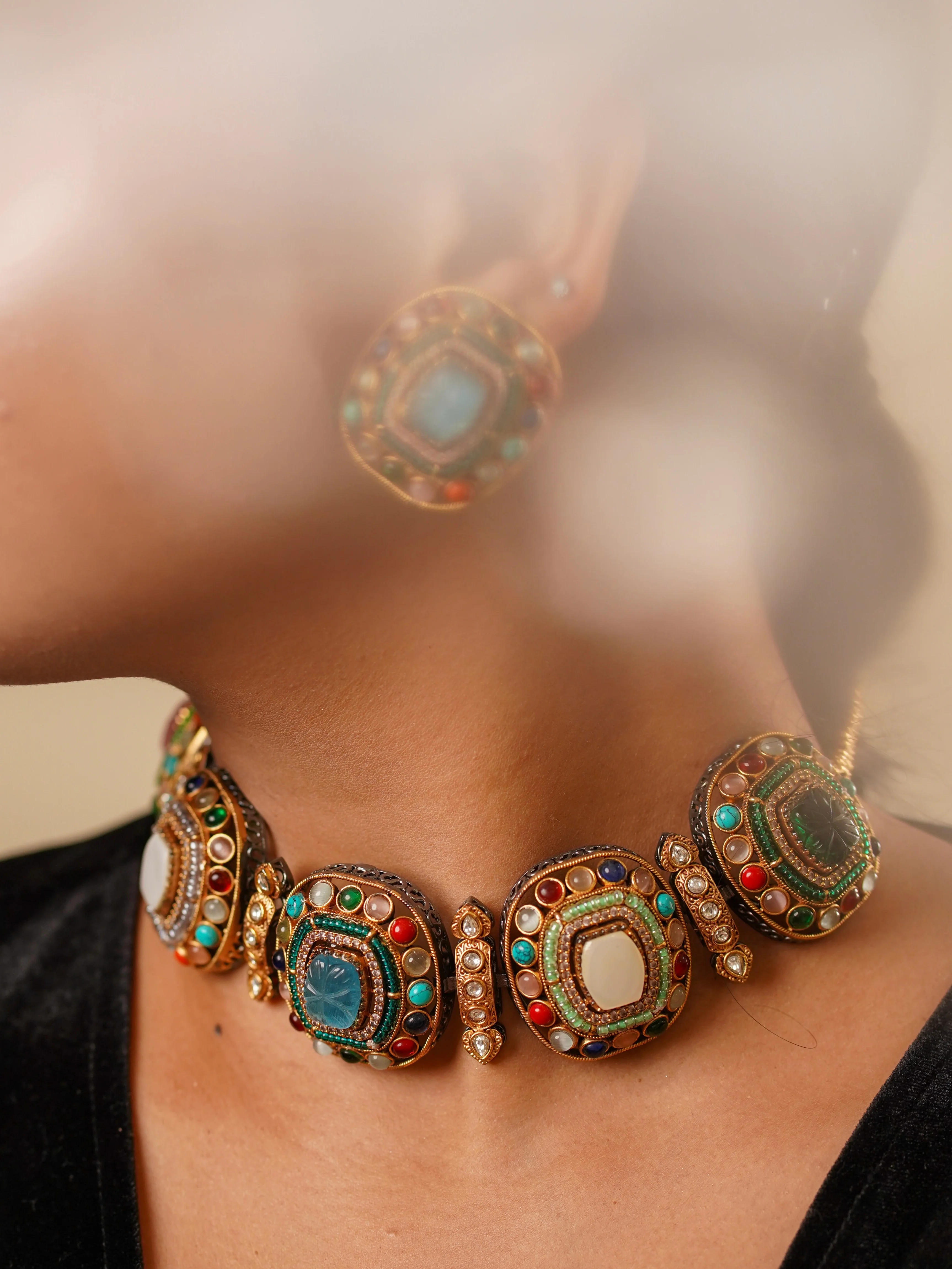 Sabya-Inspired Statement Choker - Image 2