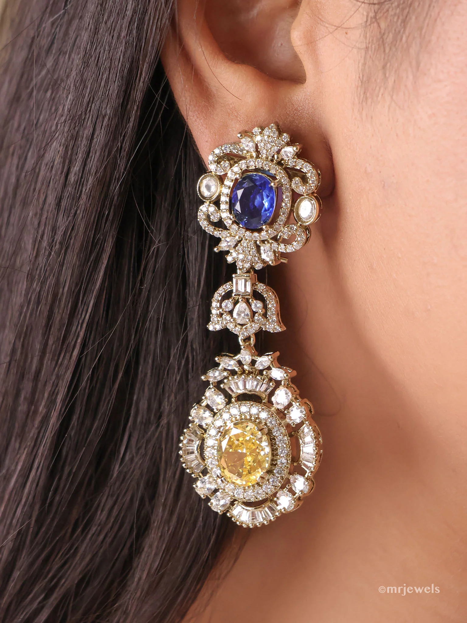 Sabya long Earrings - Image 2
