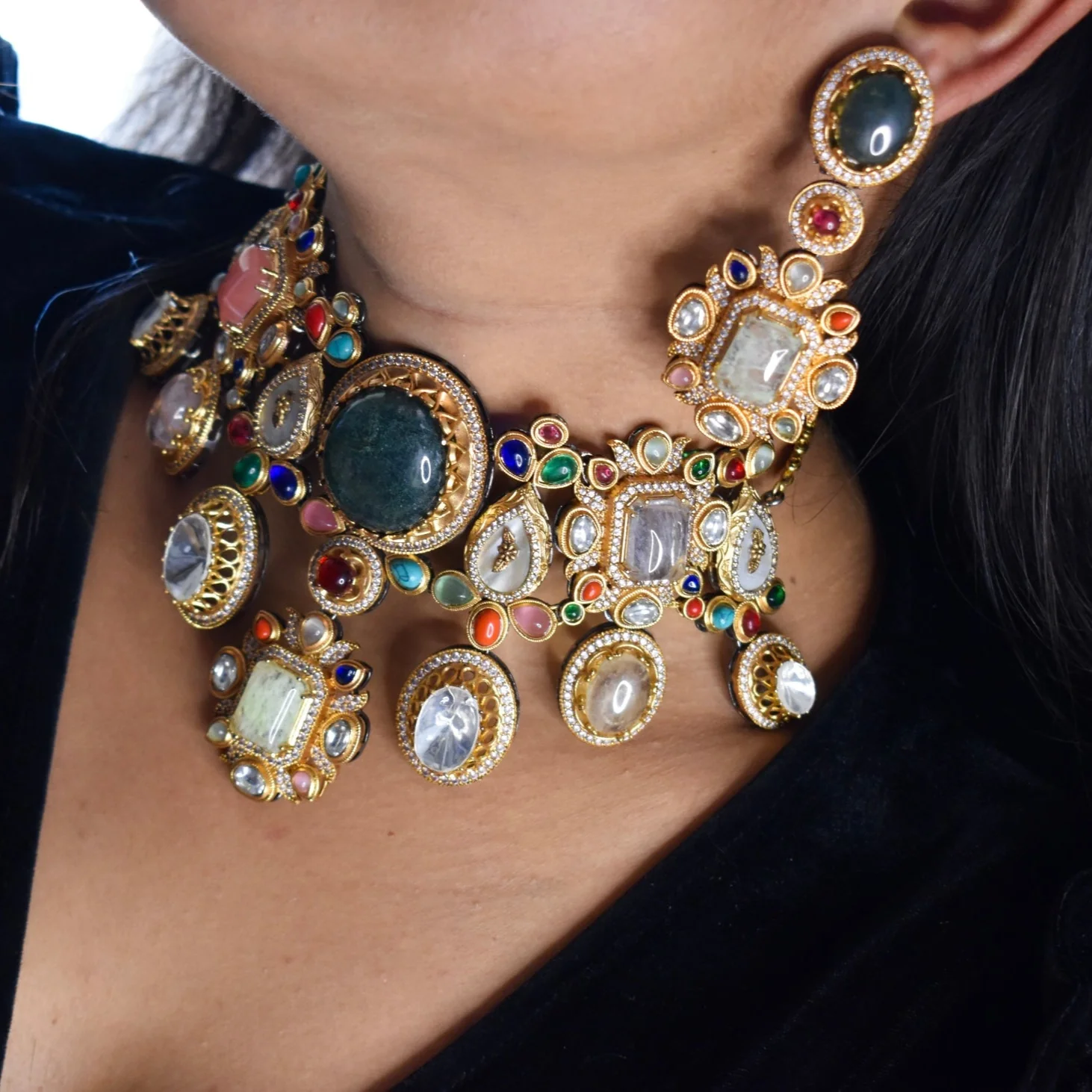Sabya-Inspired Heritage Natural Stone Set - Image 2