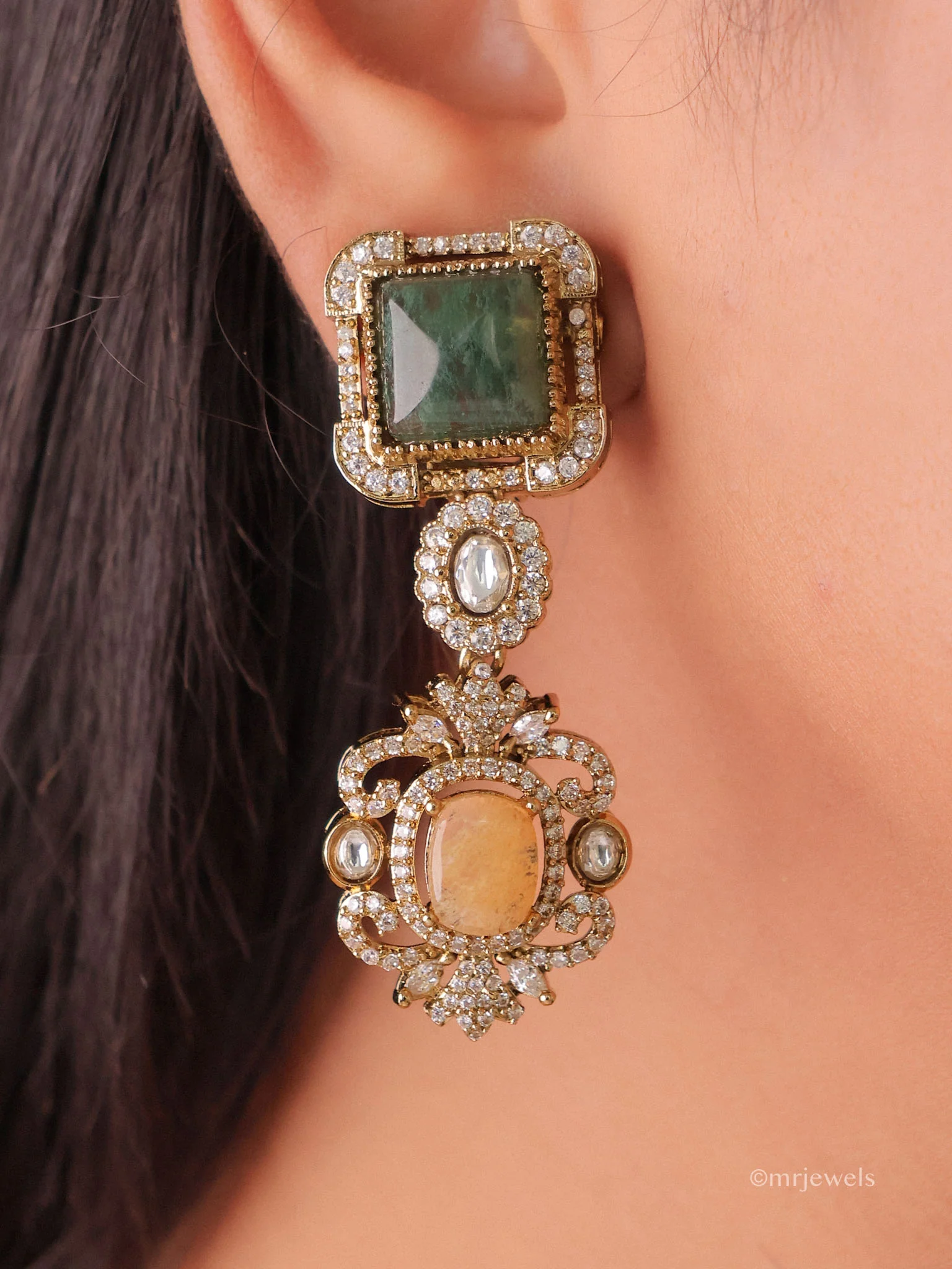 Sahiba Antique Sabhya Necklace Set - Image 2