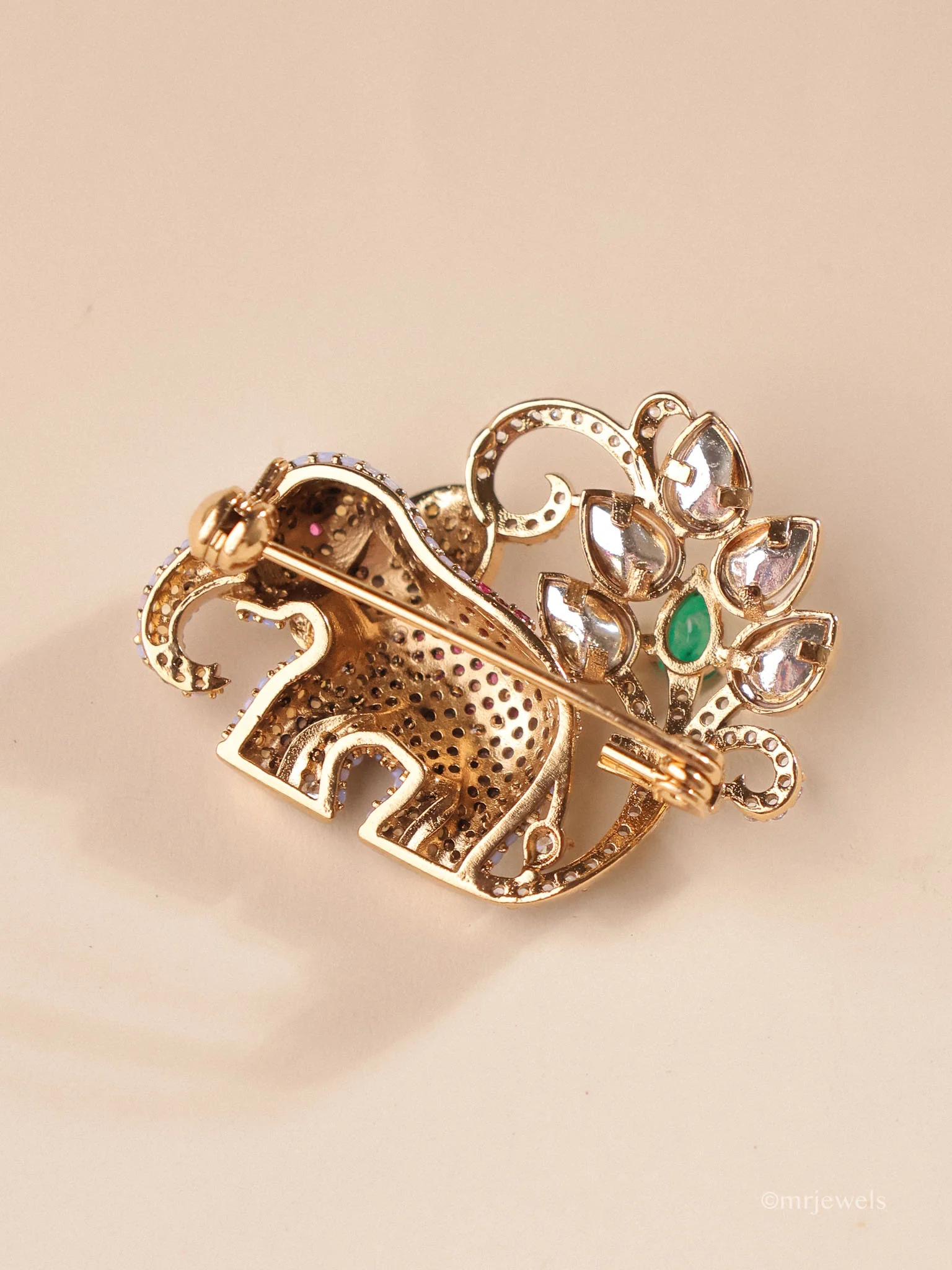 Samaira Elephant Brooch - Image 5