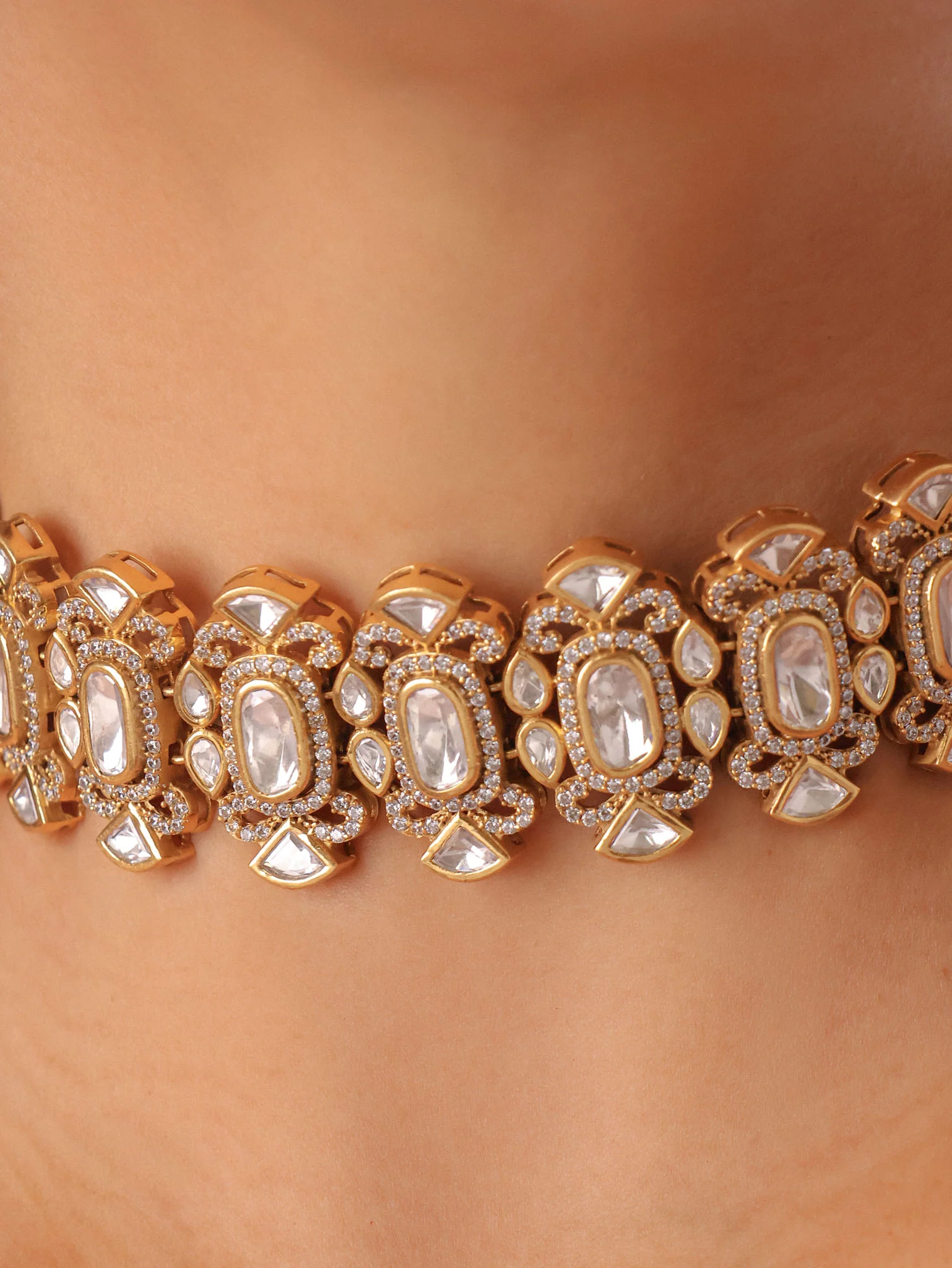 Samarika Royal Polki Choker Set - Image 2