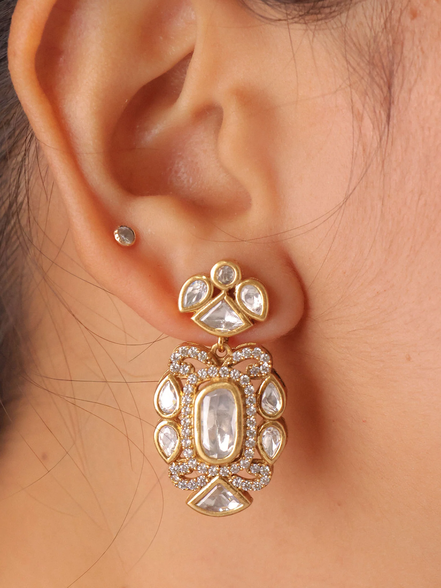 Samarika Royal Polki Choker Set - Image 3