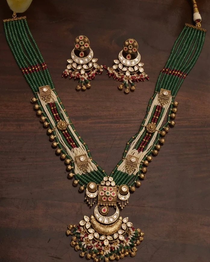 Samyukta Leela – Elegant Heritage Jewelry Set - Image 5