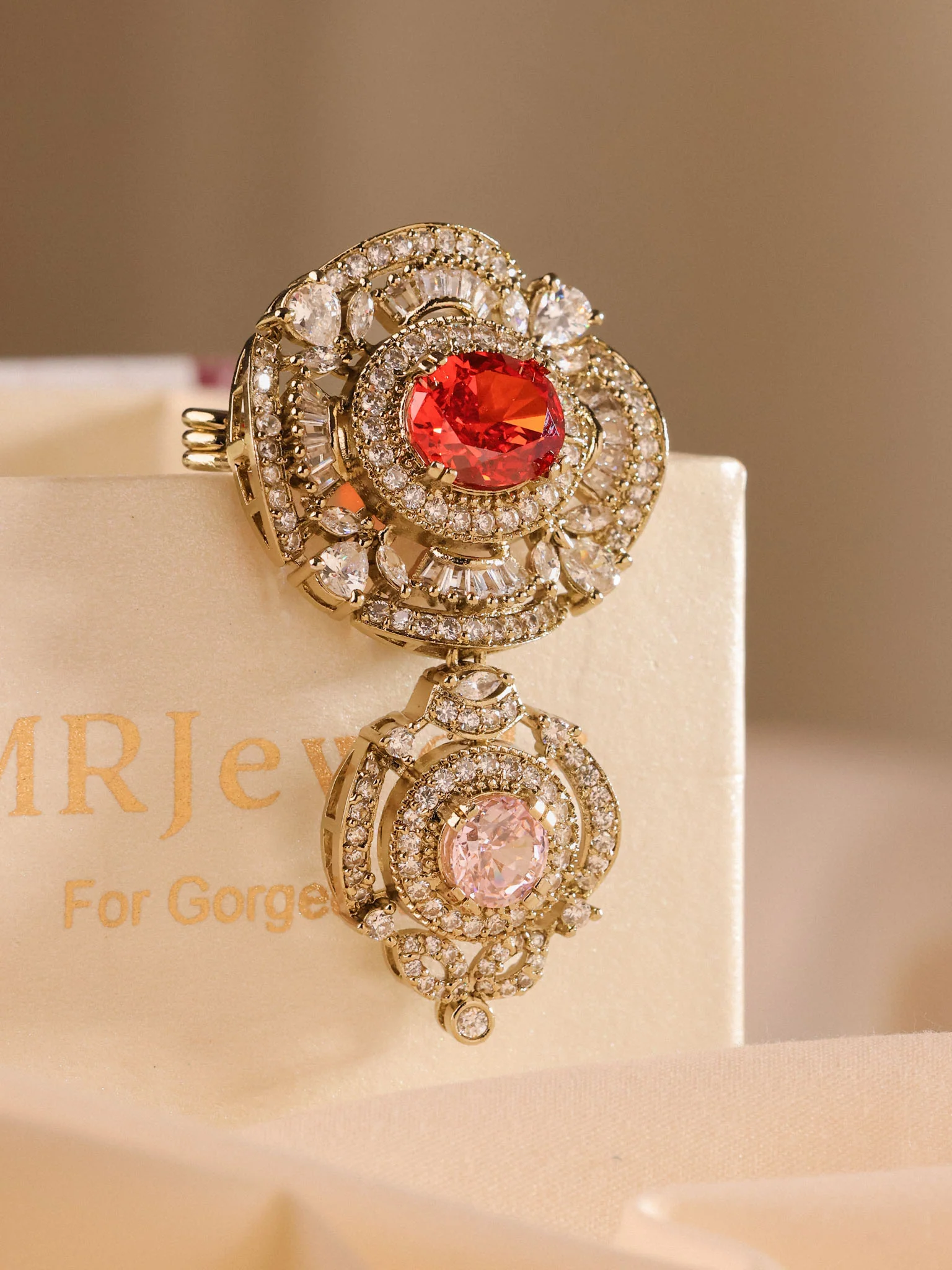 Seraphine Crystal Brooch