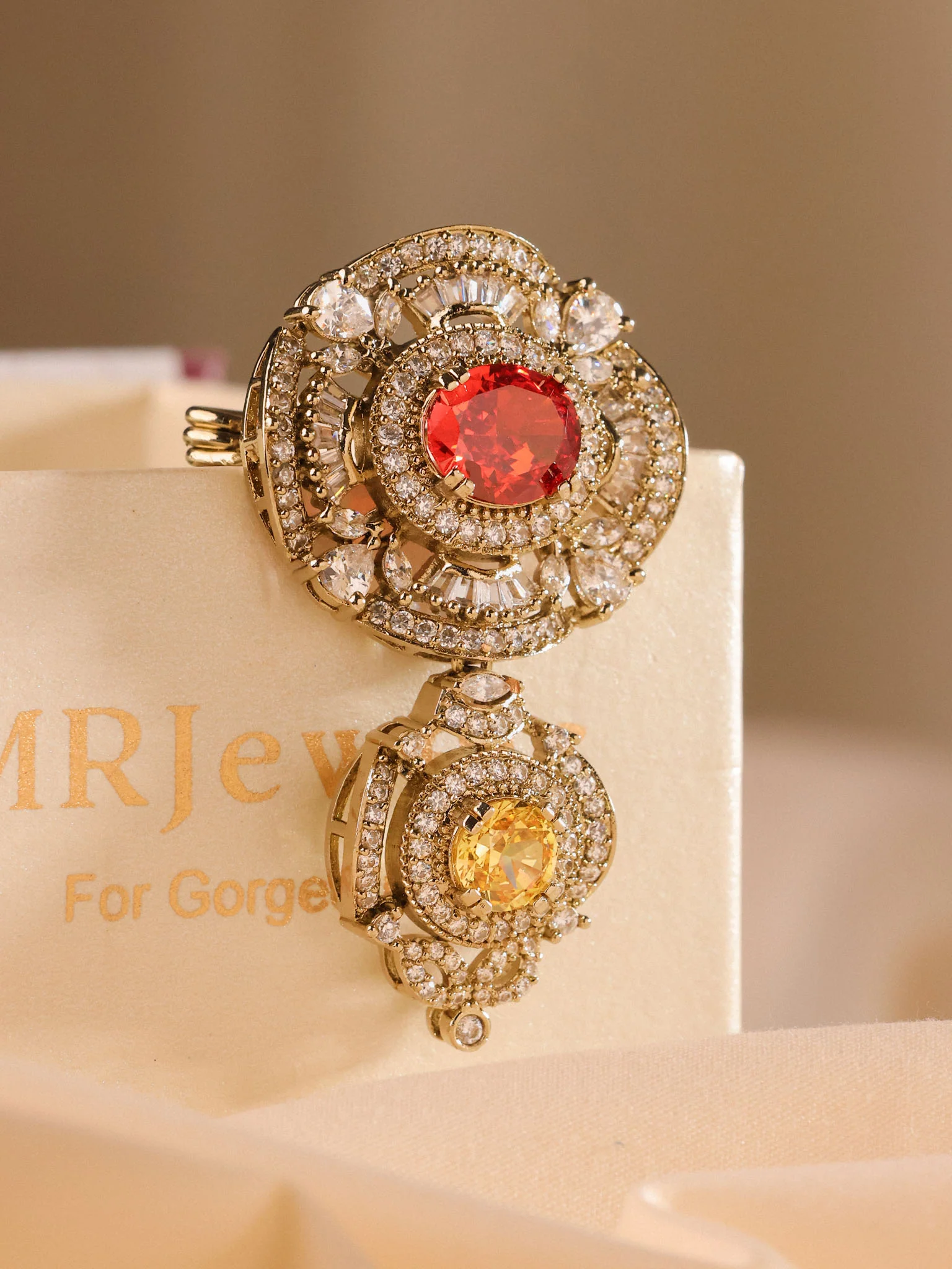 Seraphine Crystal Brooch - Image 10