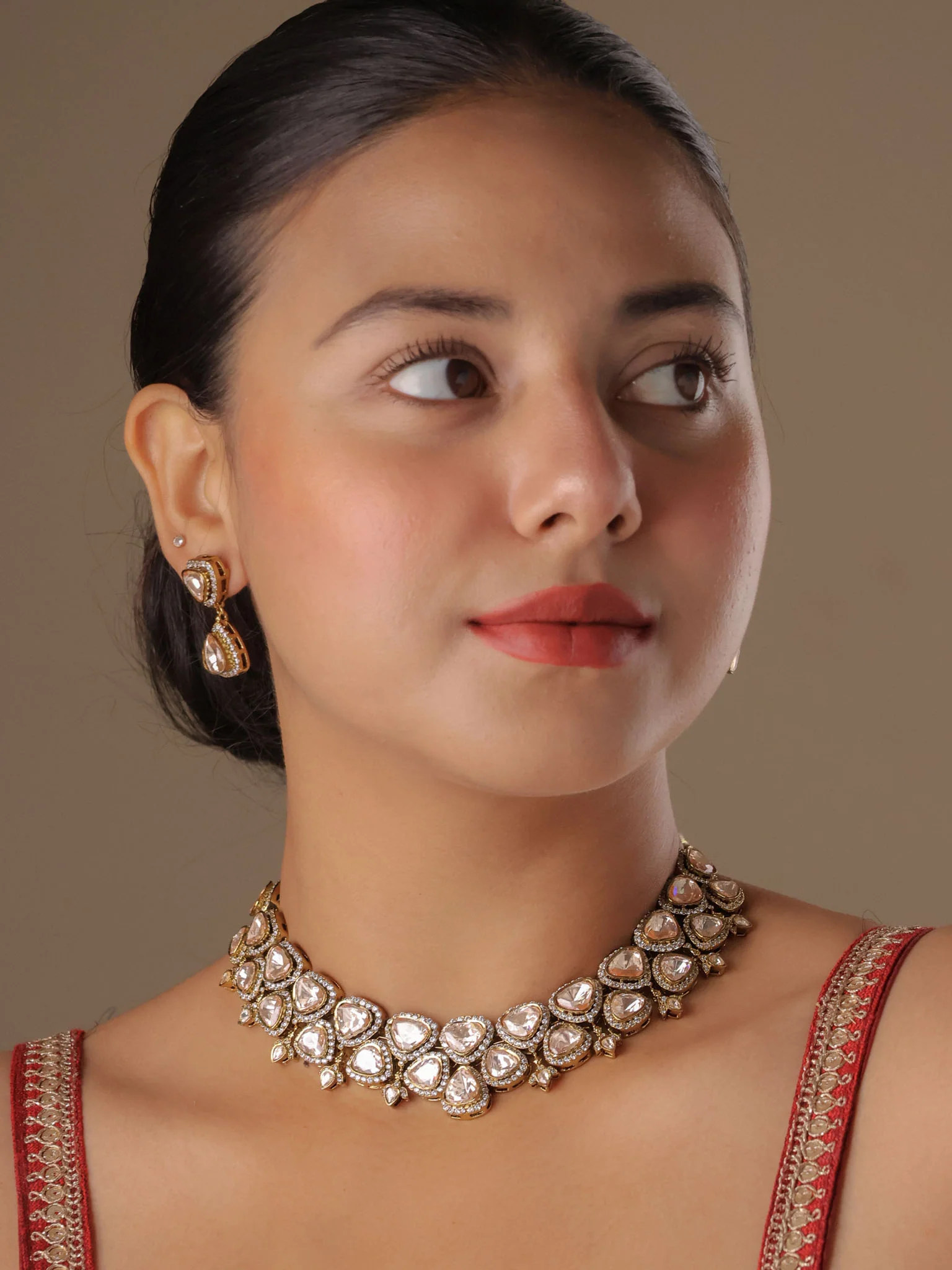 Shaaranya Kundan Choker Set