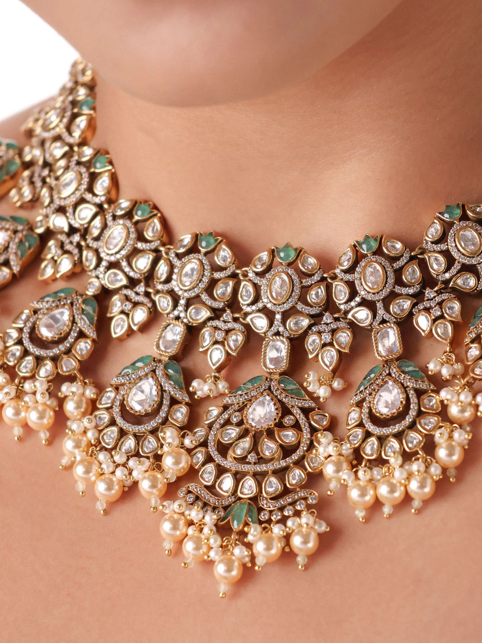 Shehzadi Polki Kundan Set - Image 2