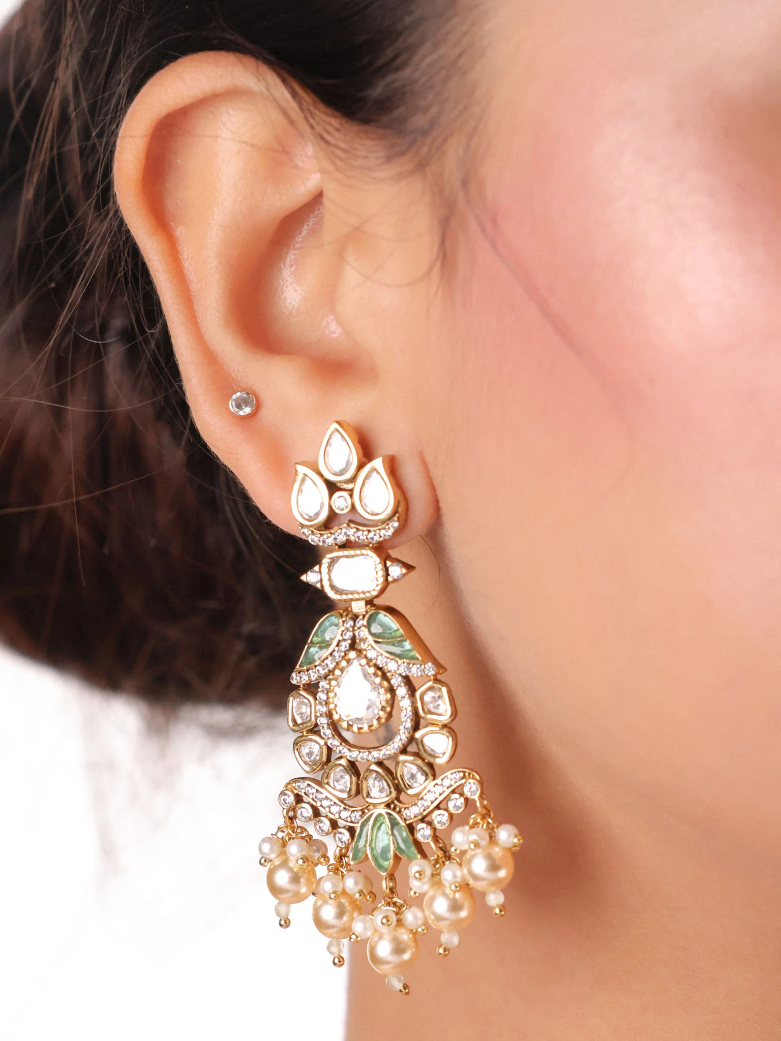 Shehzadi Polki Kundan Set - Image 3