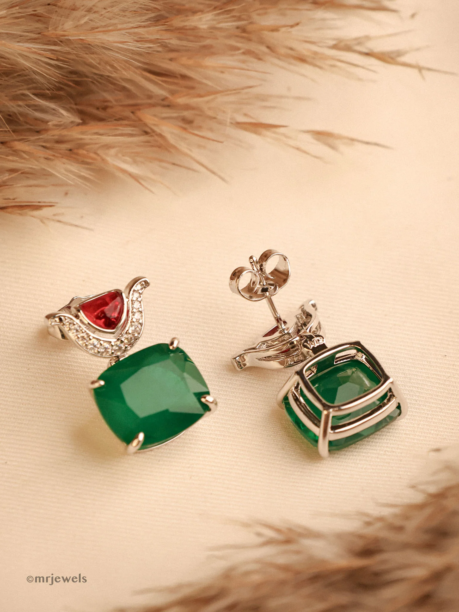 Spark Luxe Gemstone Earring - Image 4