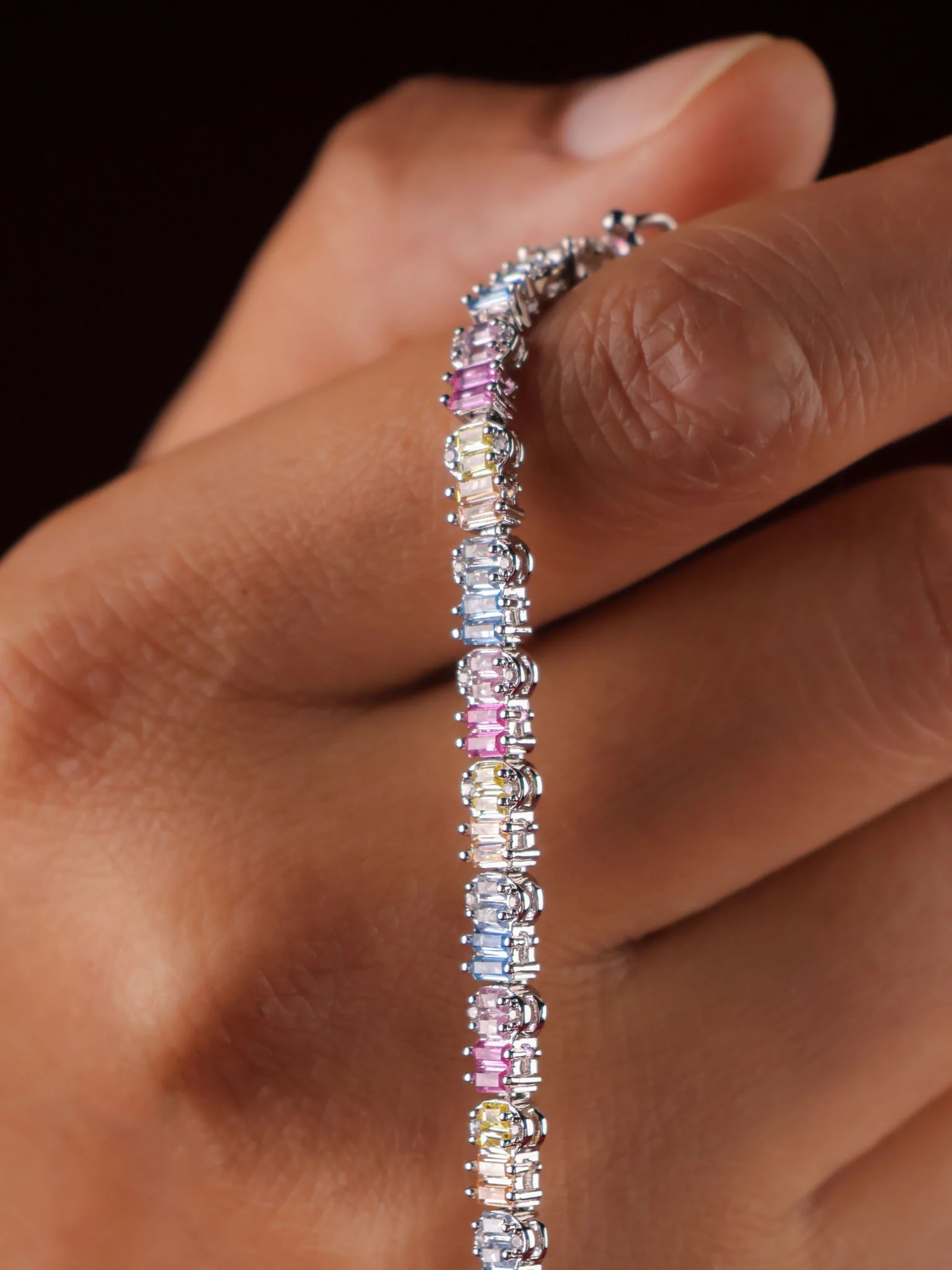 Spectrum Luxe Tennis Bracelet - Image 2