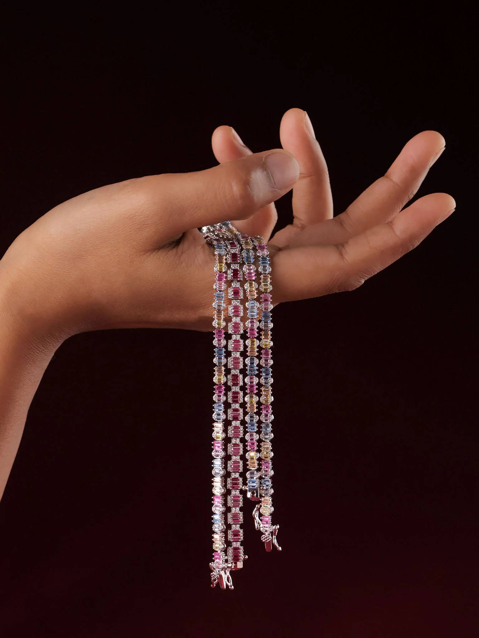Spectrum Luxe Tennis Bracelet - Image 4