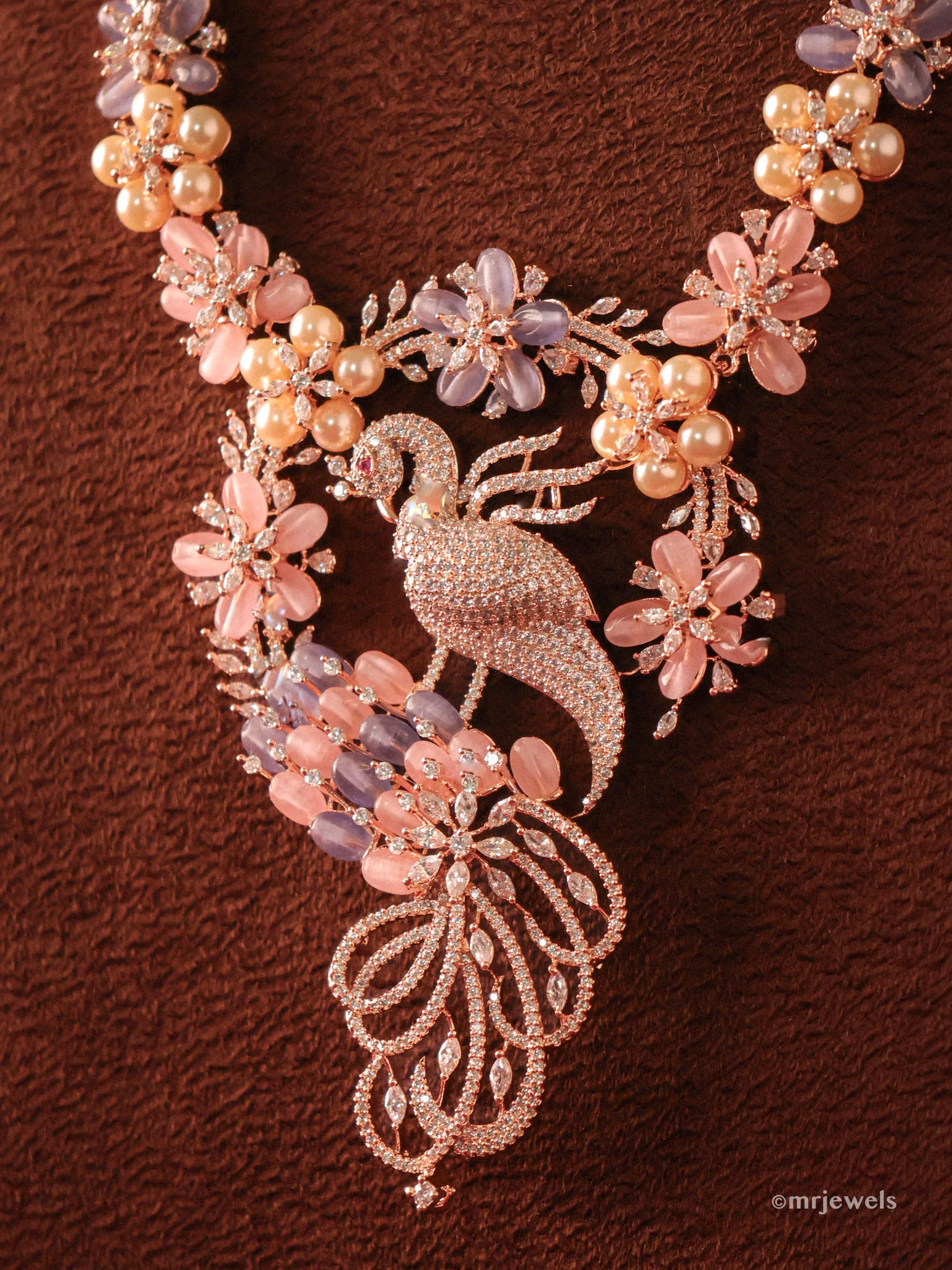 Statement Bird Beaded Set - Image 2