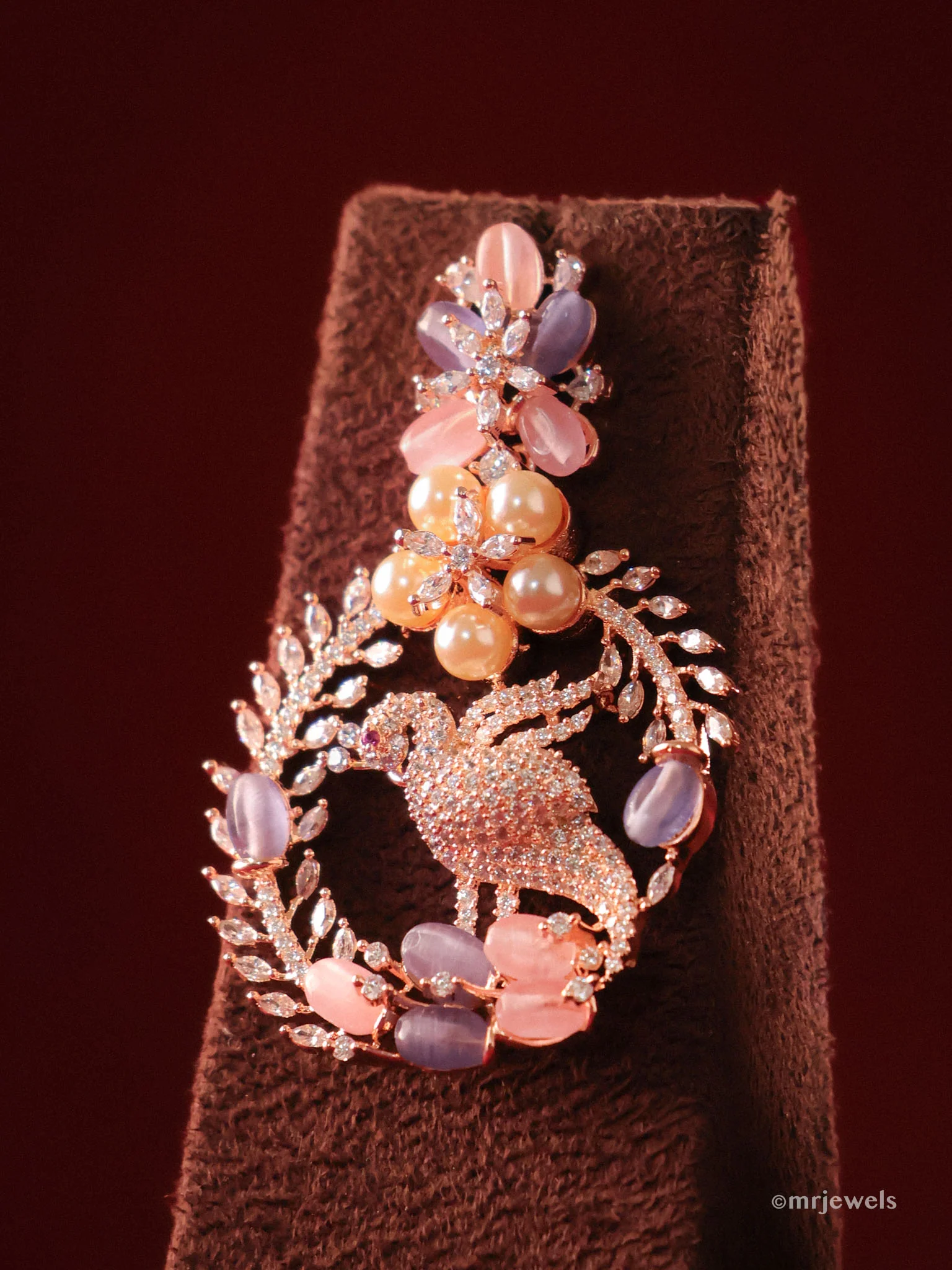 Statement Bird Beaded Set - Image 3