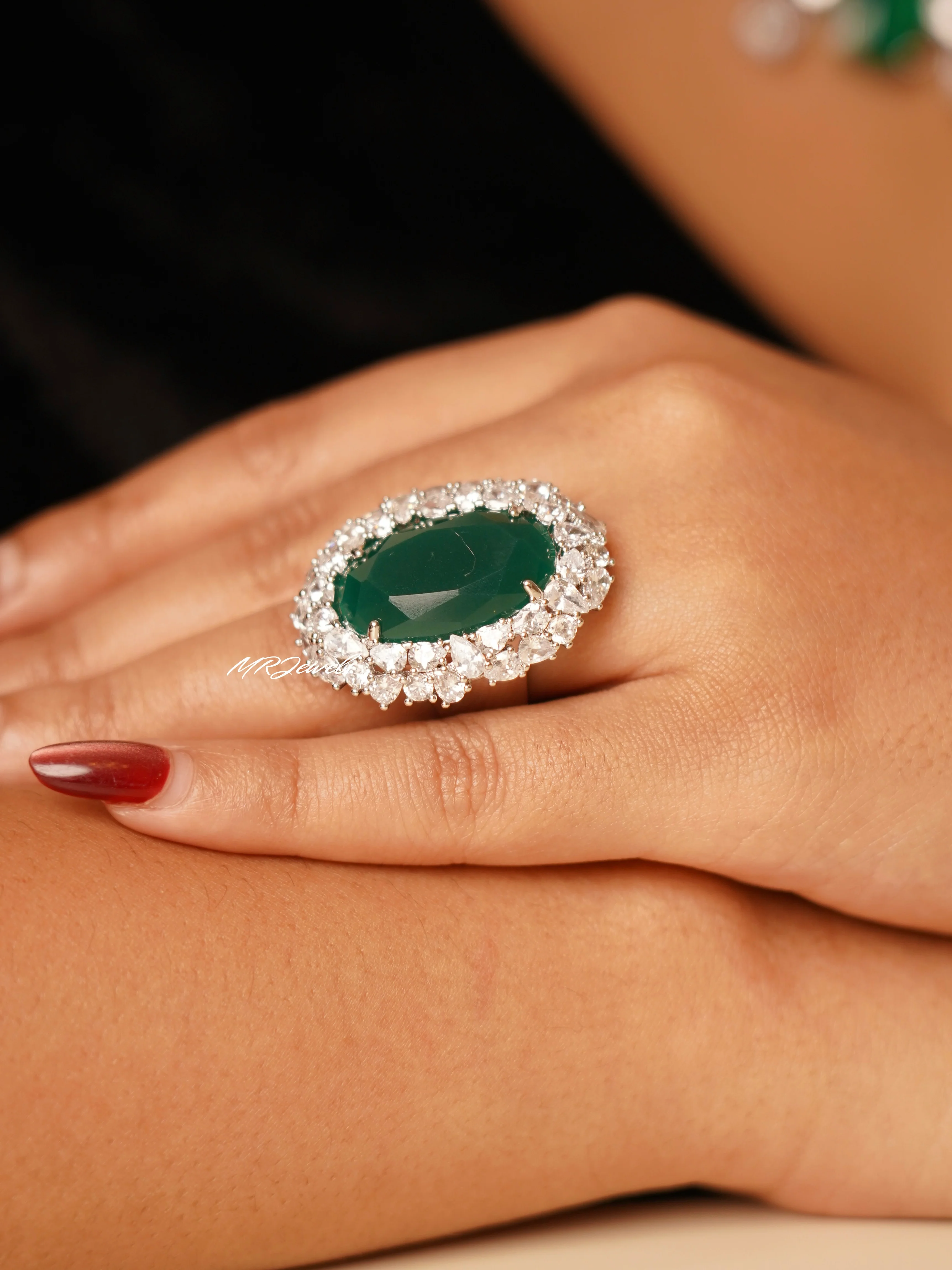 Statement  Cocktail Ring - Adjustable Size