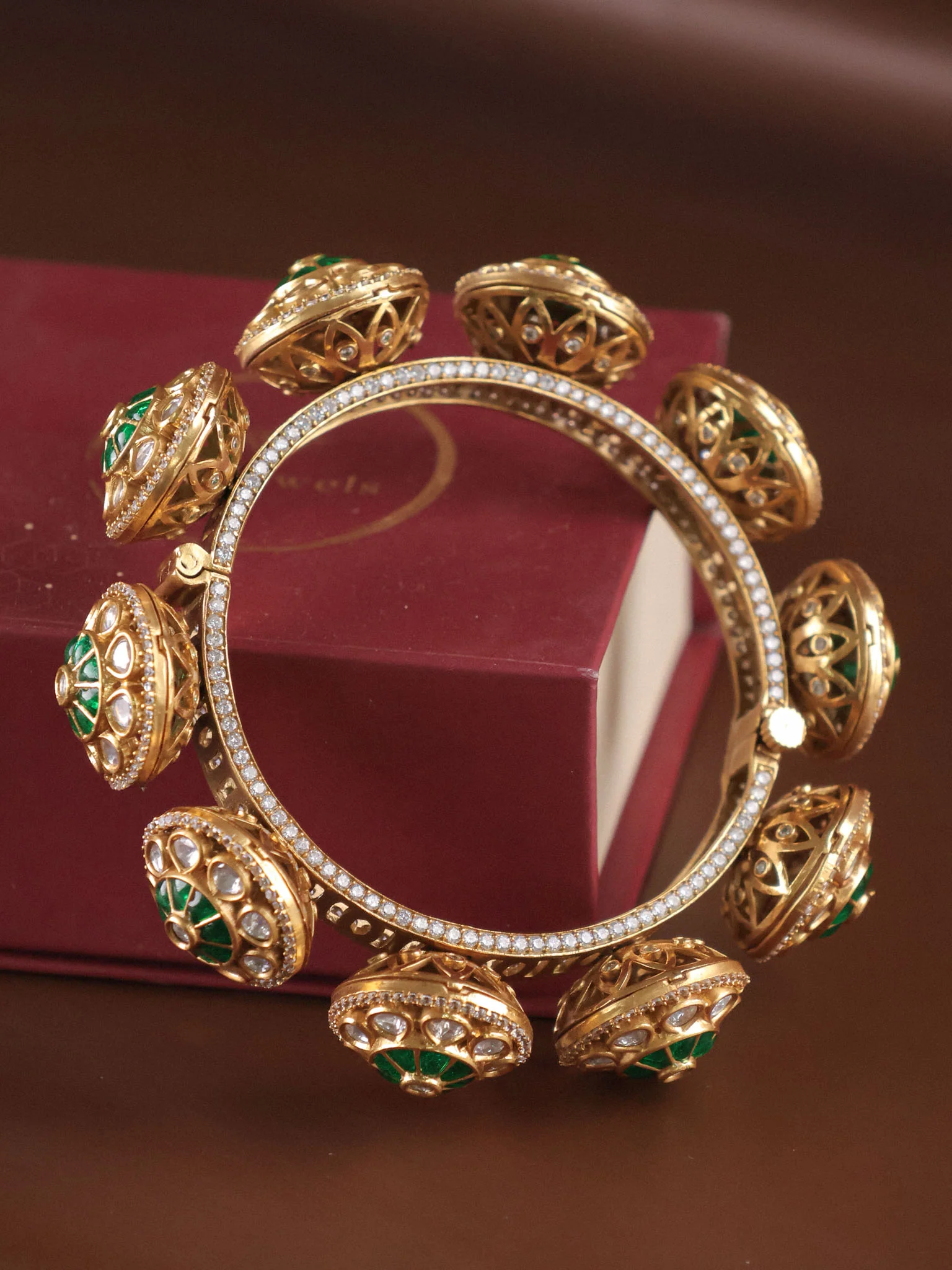 Statement Moissanite Openable Pacheli kada - Image 5
