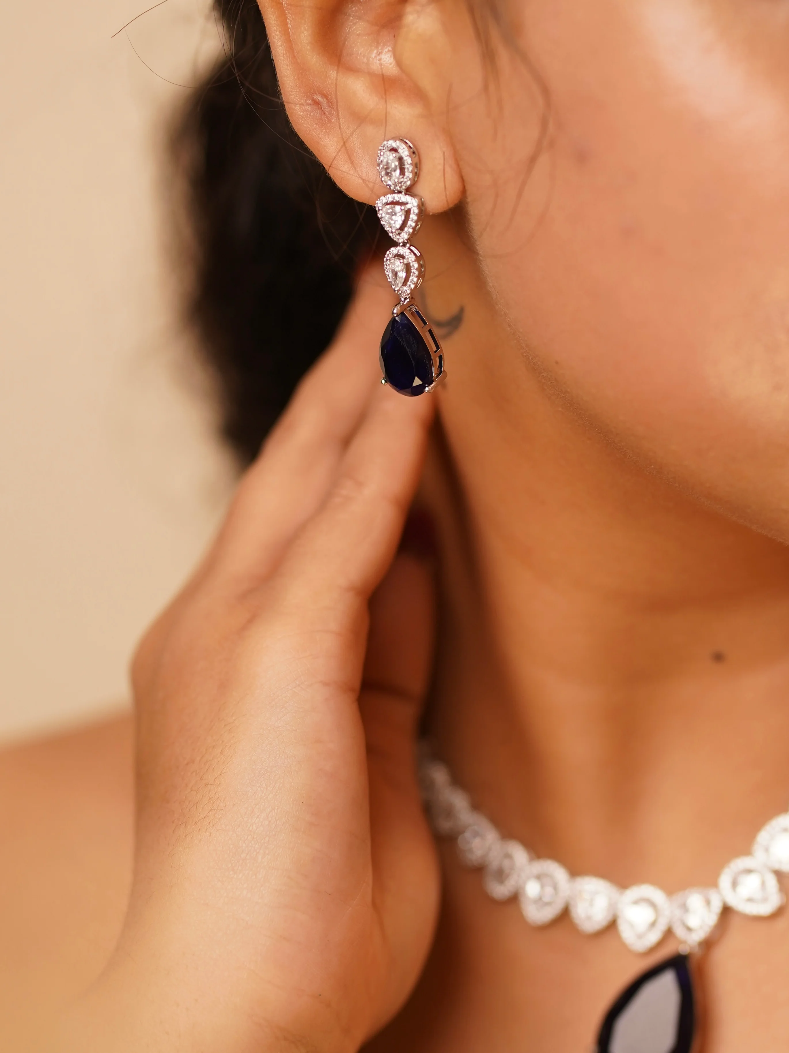 Sunlit Luxe Diamond Yellow Sapphire Set - Image 3