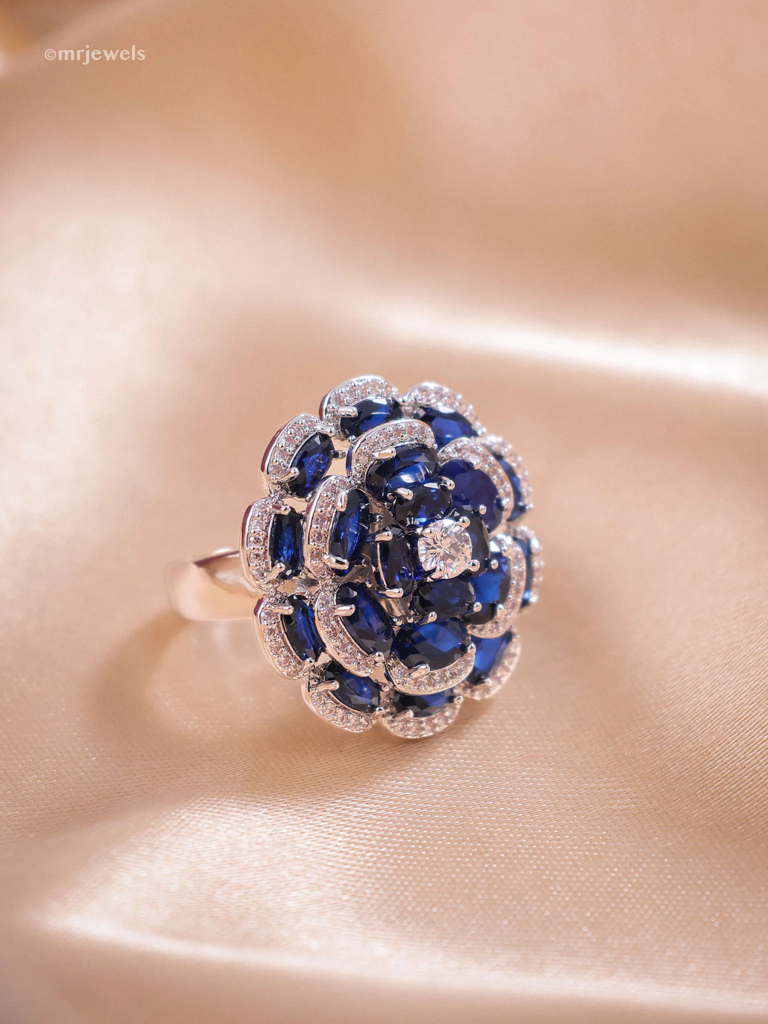 Swarovski Designer Ring - Free size - Image 11