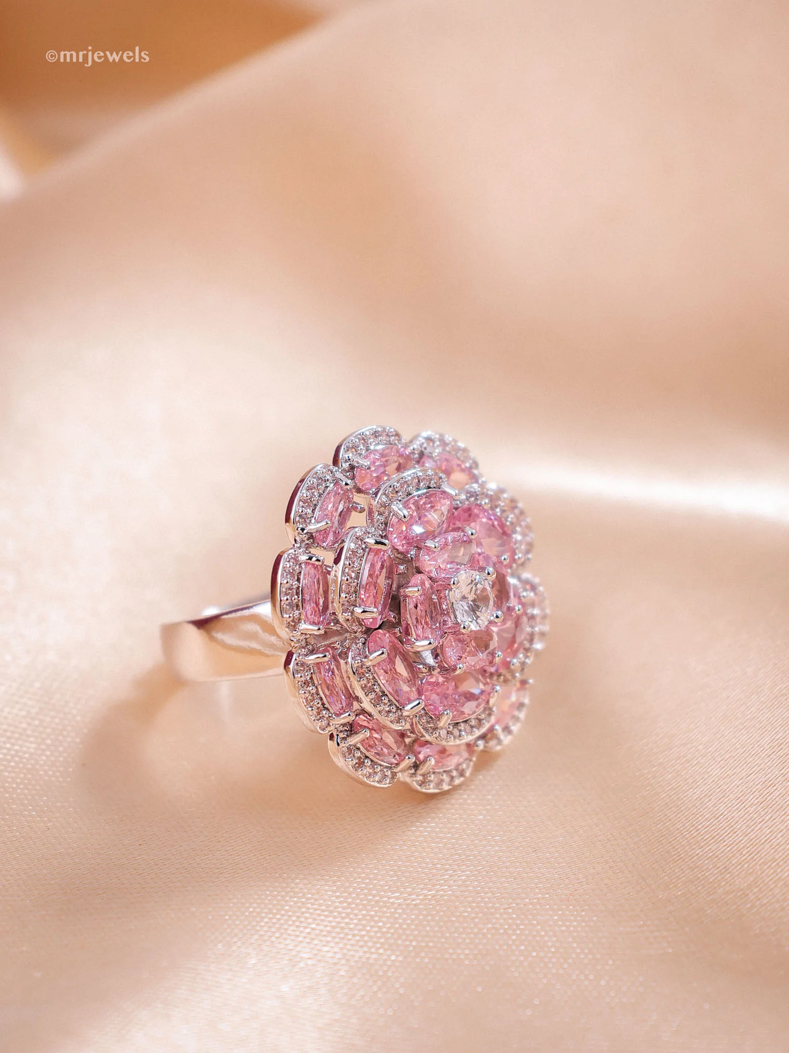 Swarovski Designer Ring - Free size - Image 15