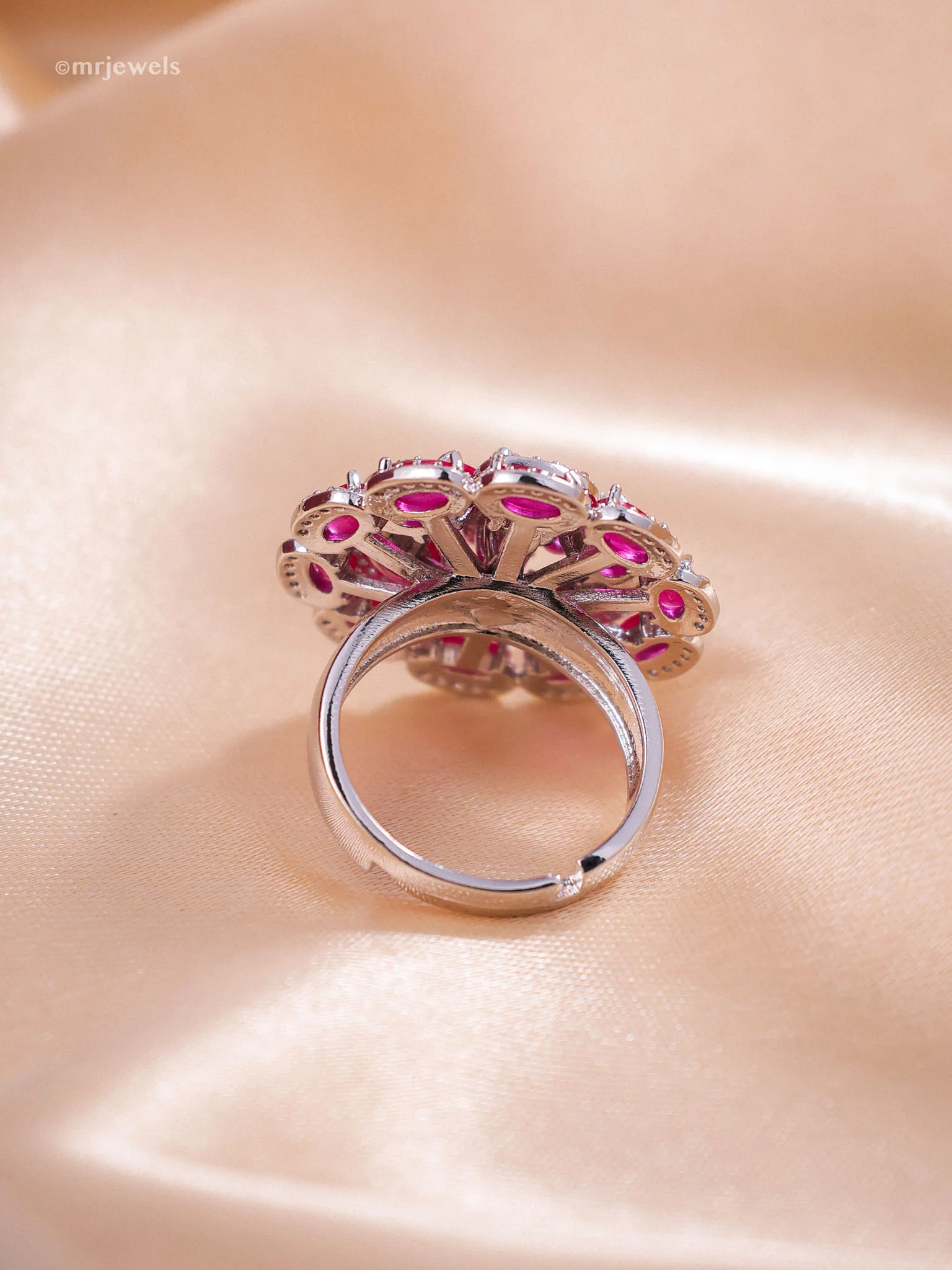 Swarovski Designer Ring - Free size - Image 9
