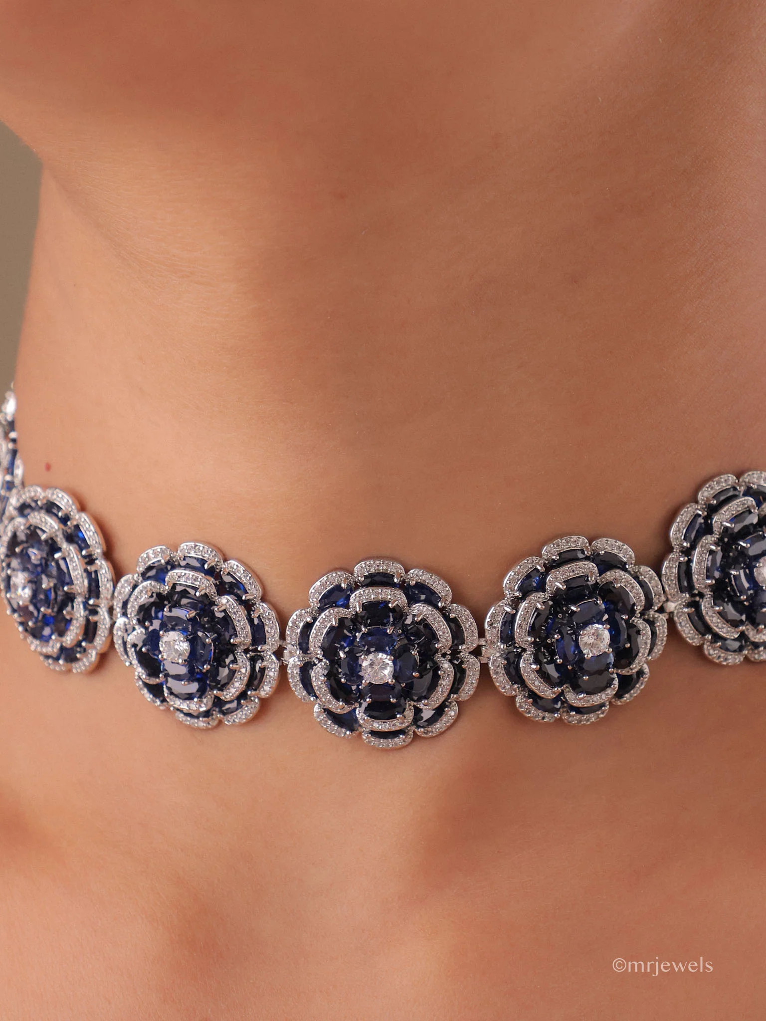 Swarovski  Statement Diamond Necklace Set - Image 5