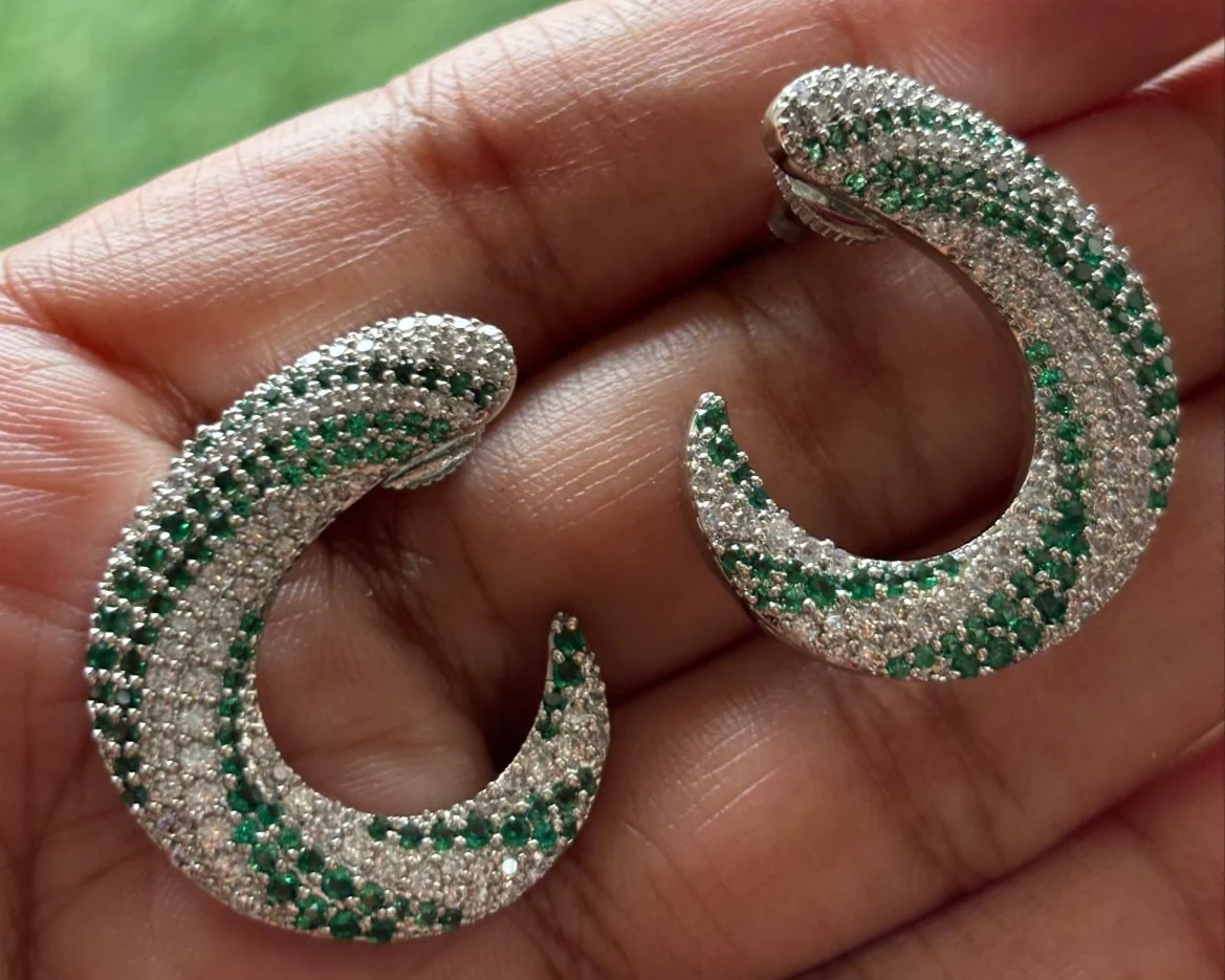 Swirl Earrings - Image 3