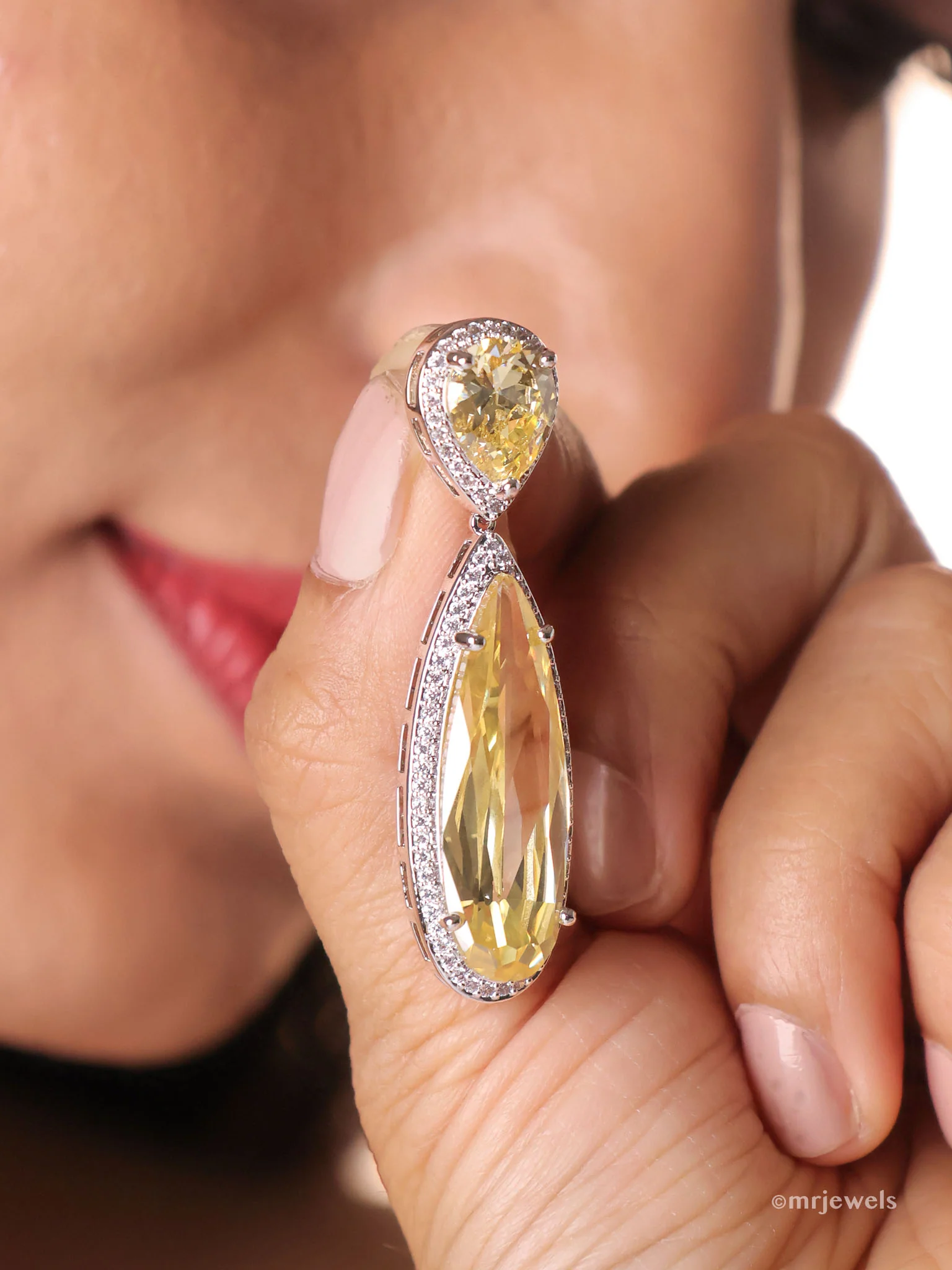 Teardrop Luxe Earrings - Image 4