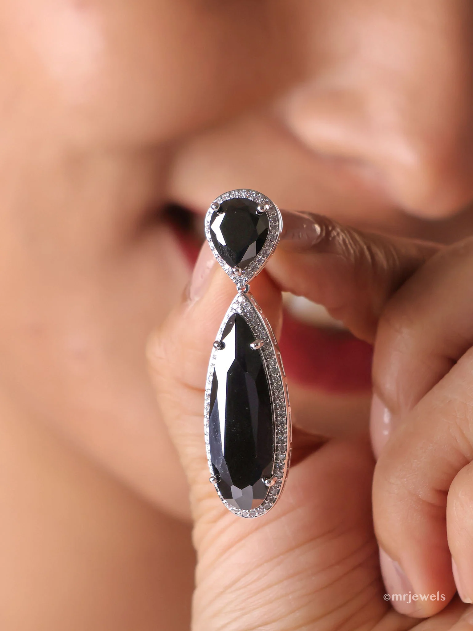 Teardrop Luxe Earrings - Image 6