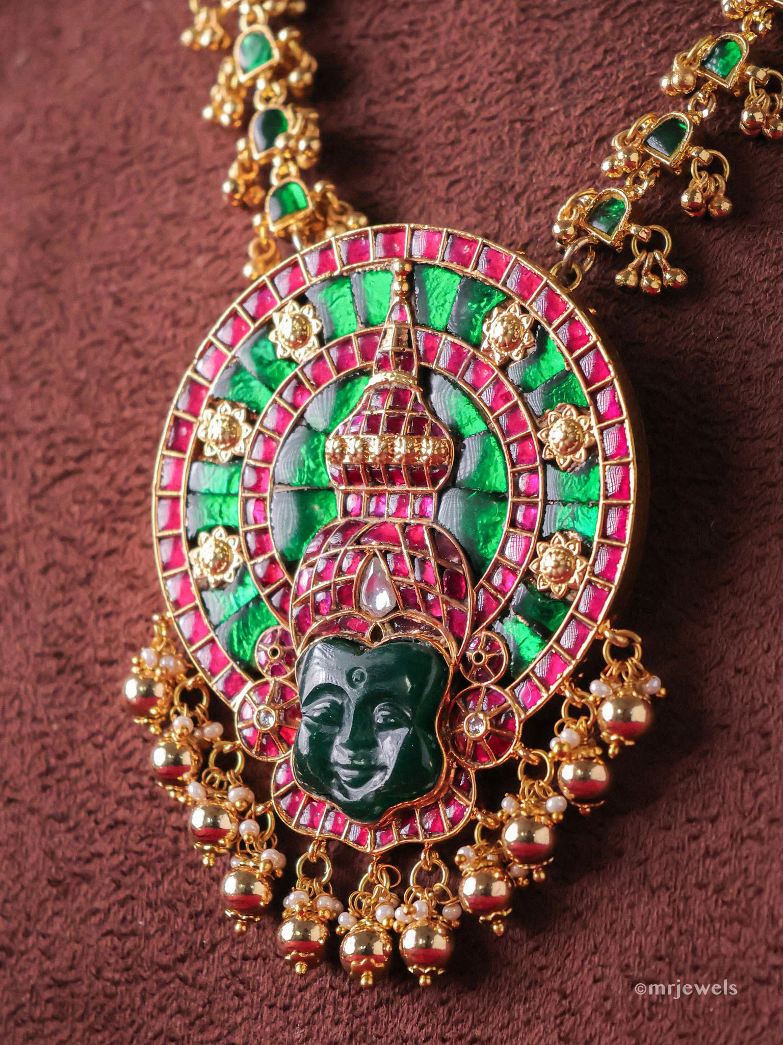 Temple jewellery Kathakali inspired - Image 2