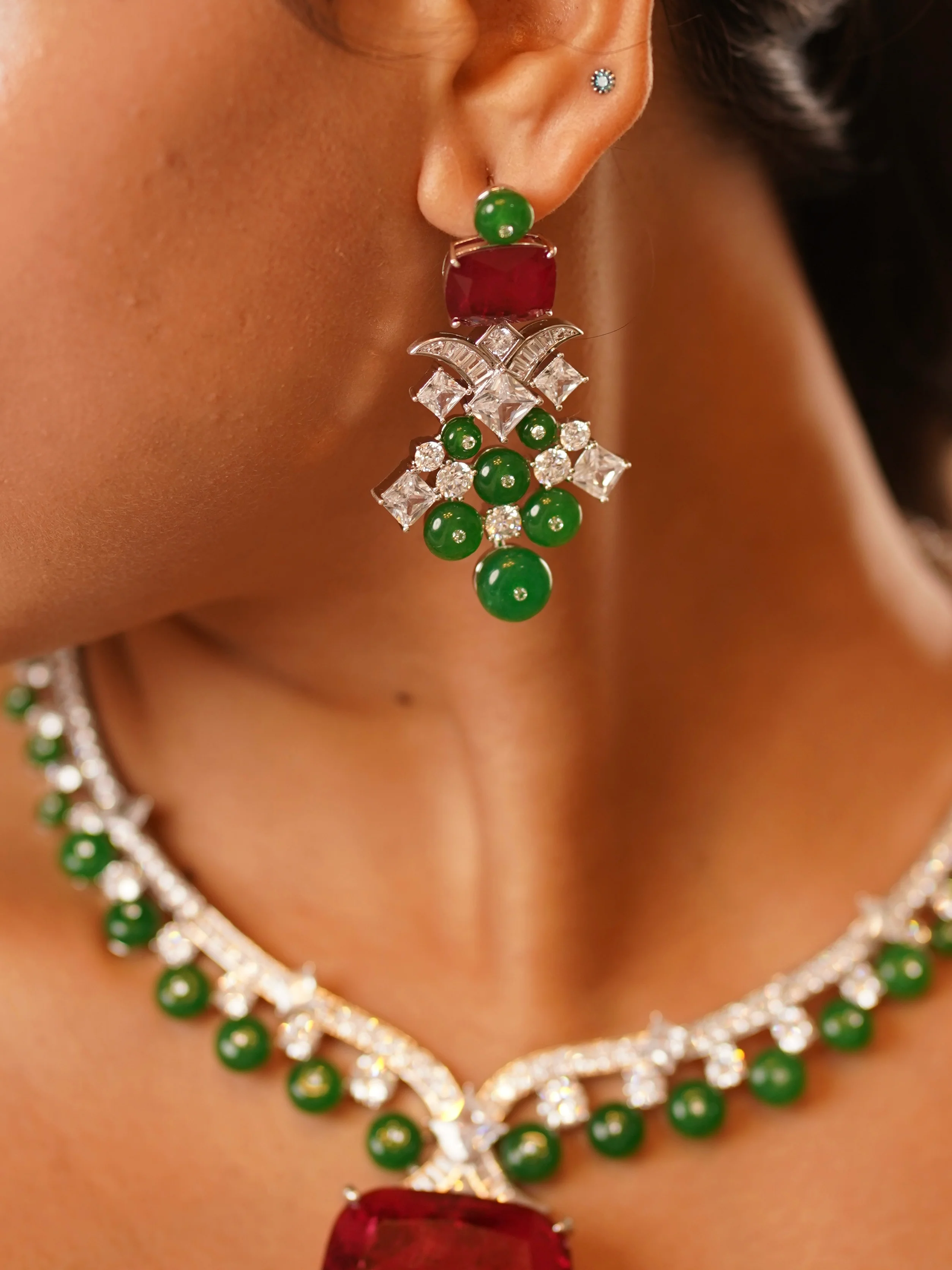 The Empress Edit: Ruby-Emerald Grandeur - Image 2