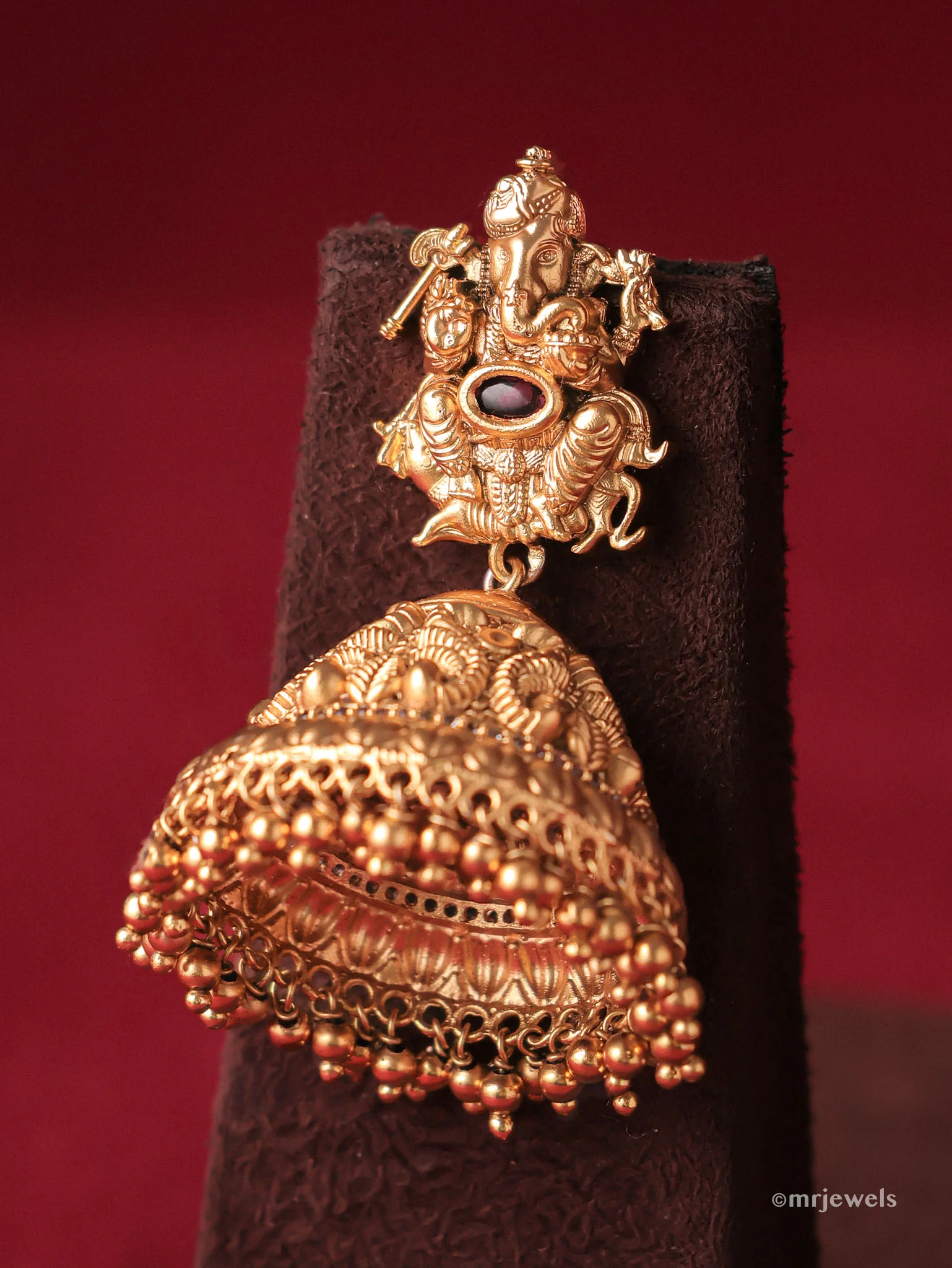 The Ganesha Temple Necklace Set - Image 2
