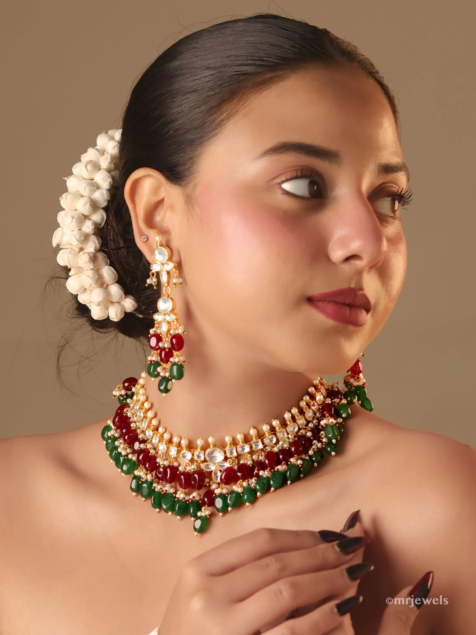 The Maharani Kundan Choker Set