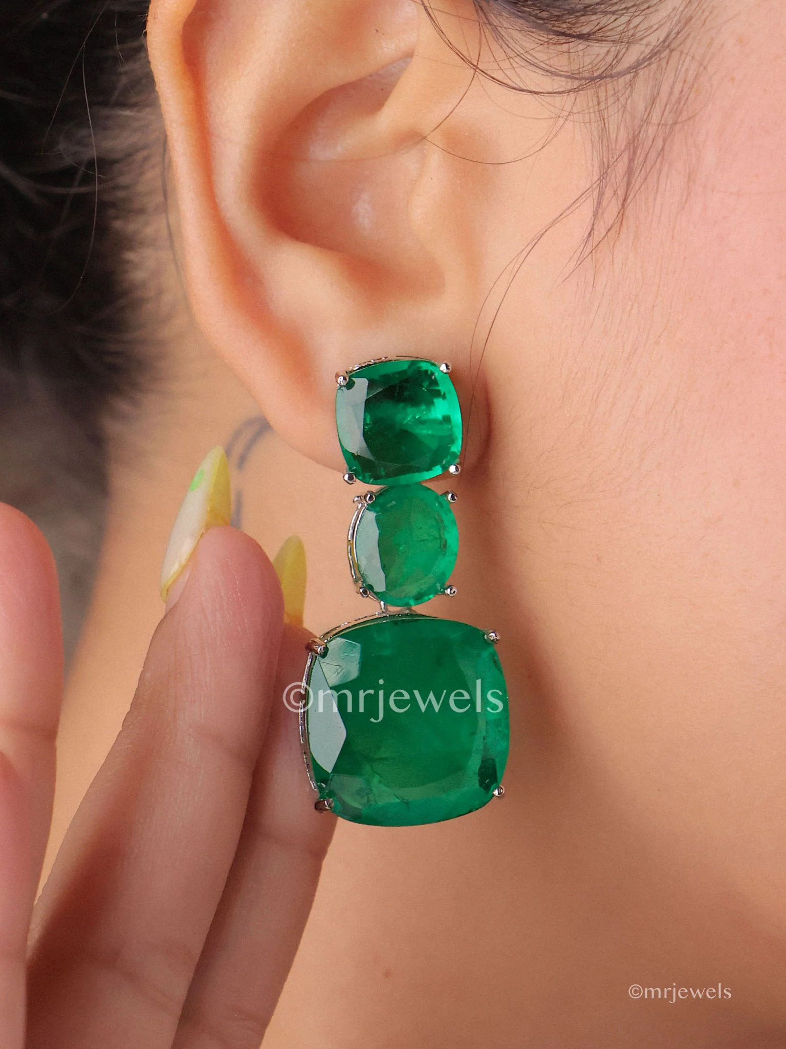 The Maharani’s Legacy Emerald Set- Limited Pieces - Image 3