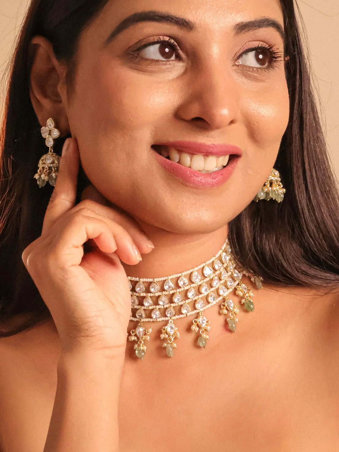 The Noor Polki Choker Set - Image 2