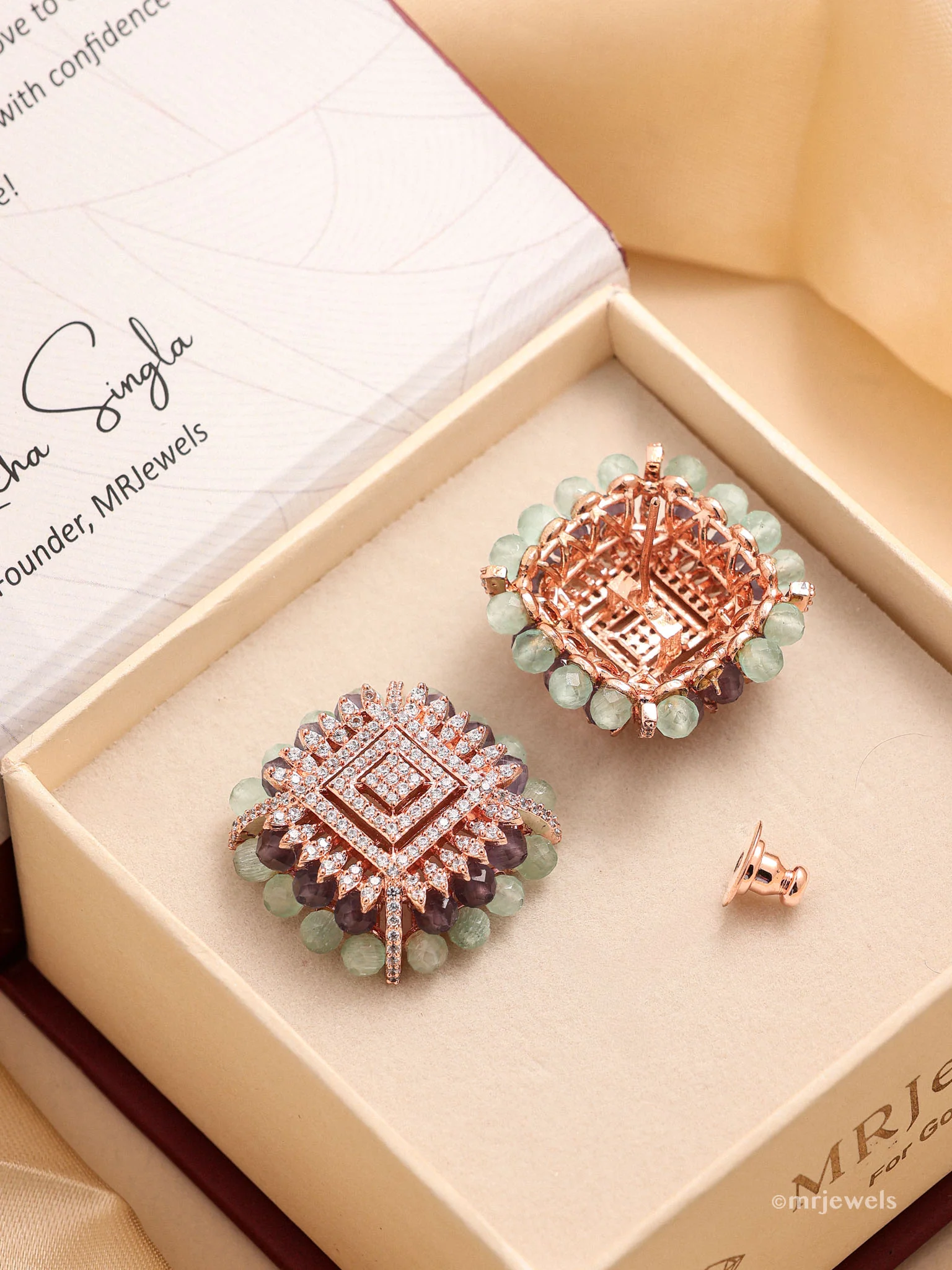 The Regal Aura Studs - Image 2