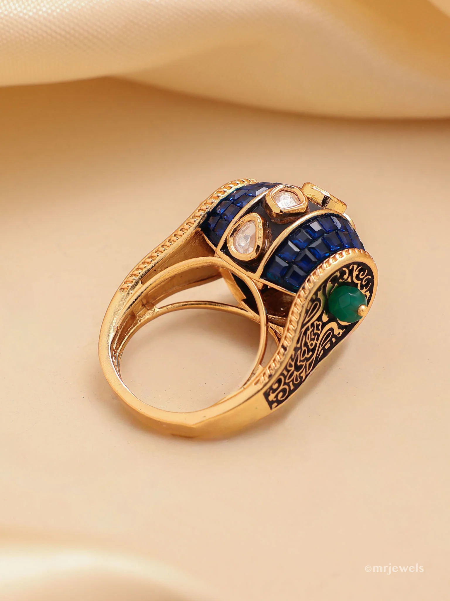 The Regal Sapphire Enigma Ring
