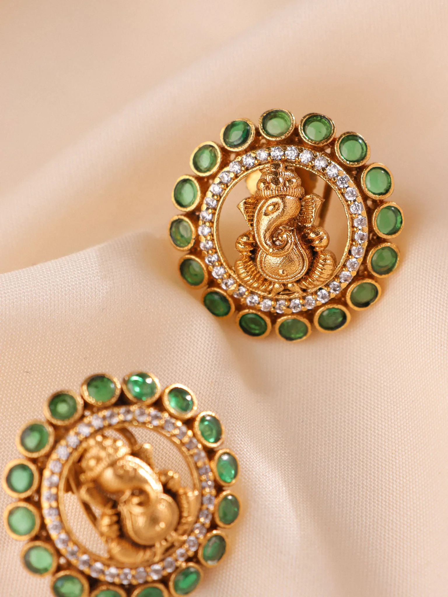 Vakratunda Ganesha Studs - Image 4