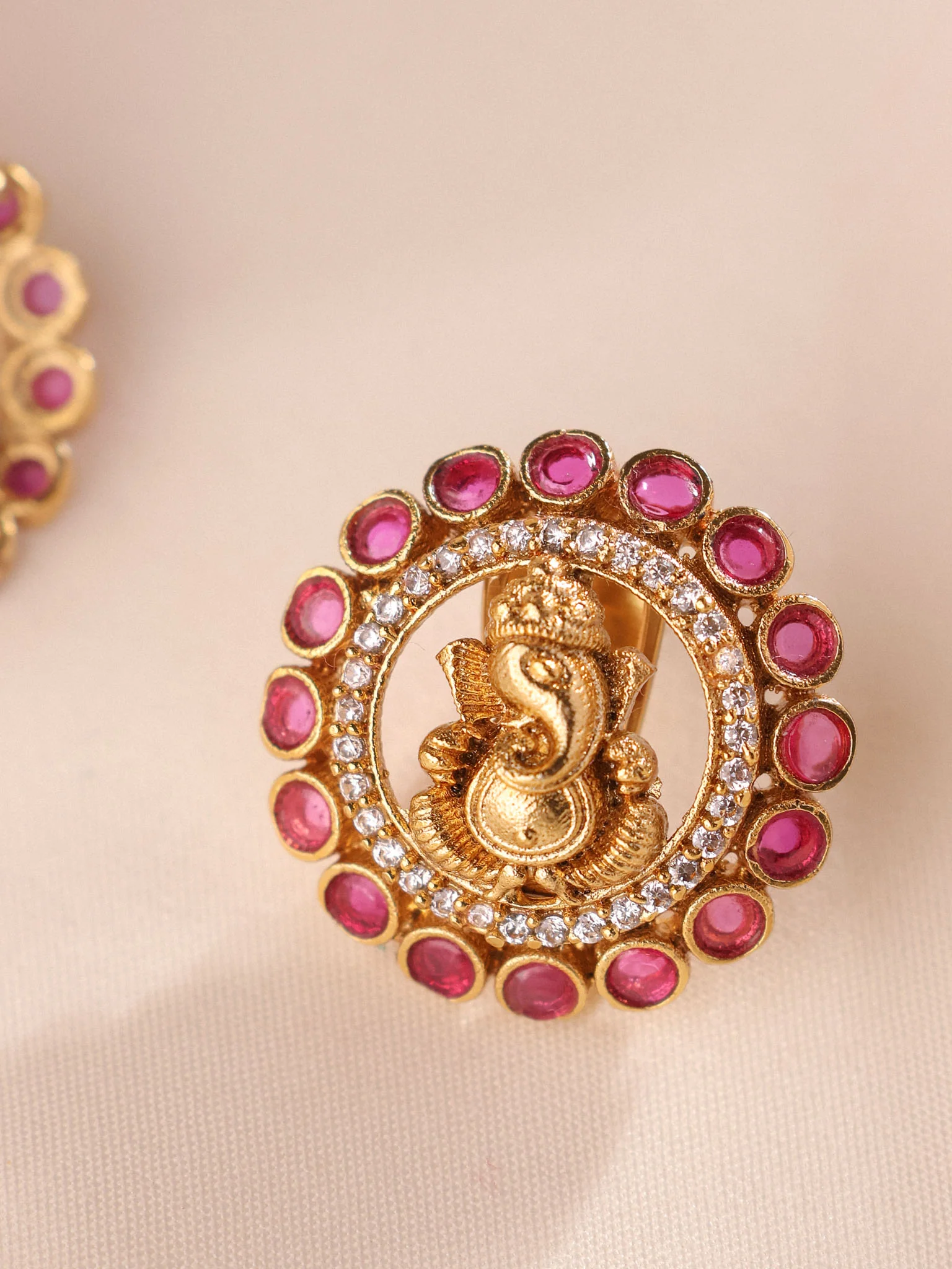 Vakratunda Ganesha Studs - Image 8