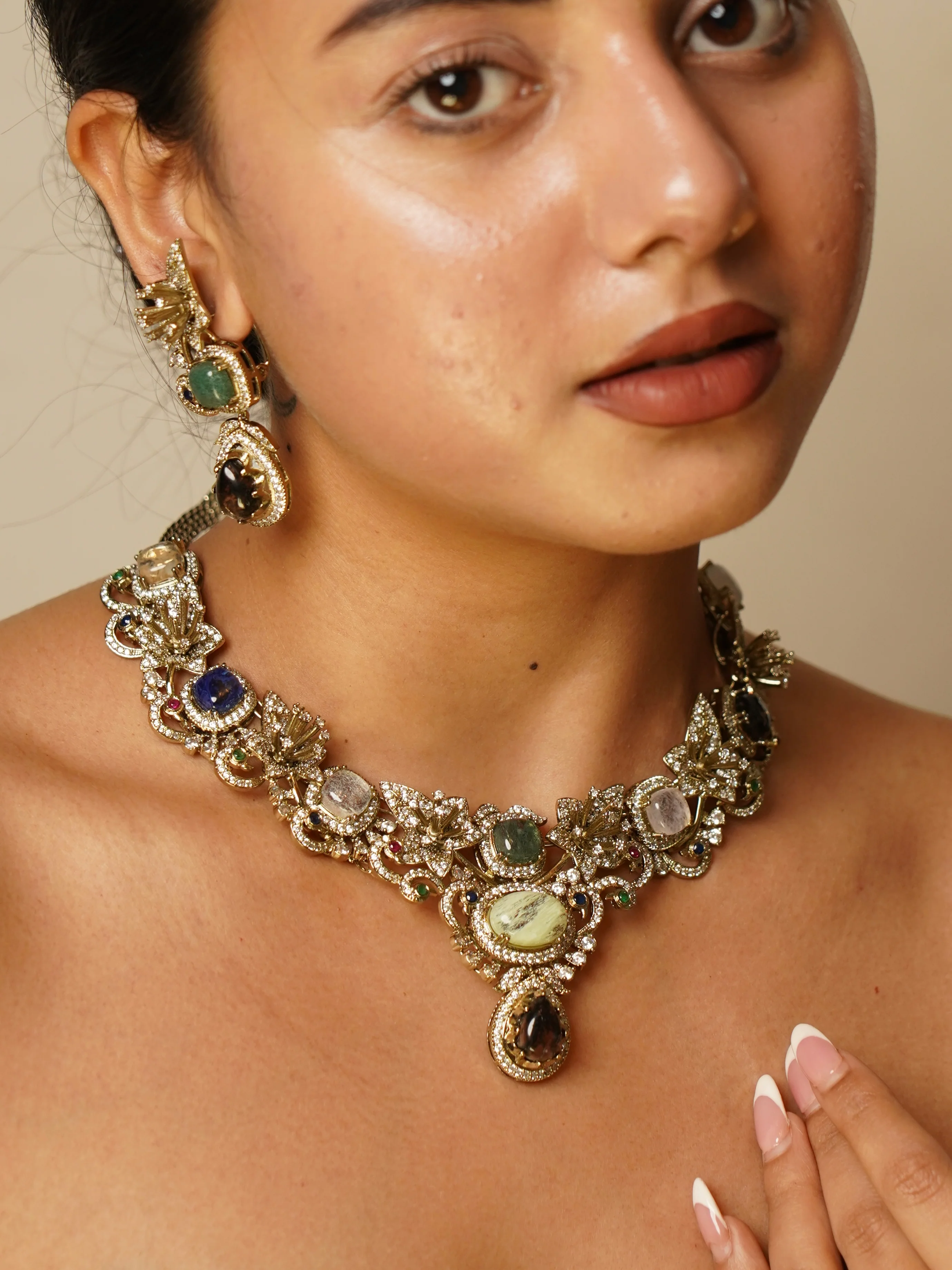 Vanaja Couture Gemstone Set