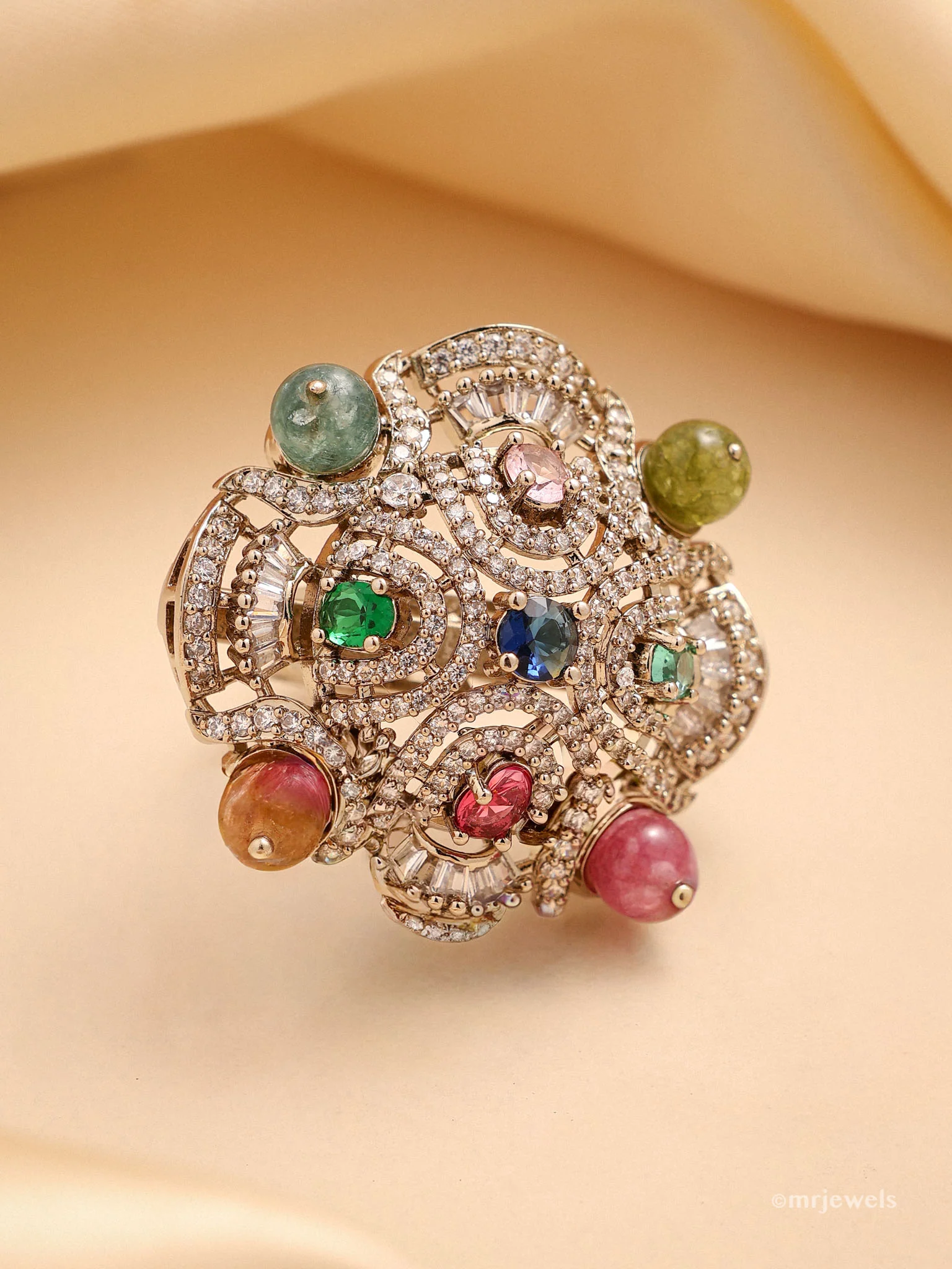 Victorian Gem Ring - Image 2