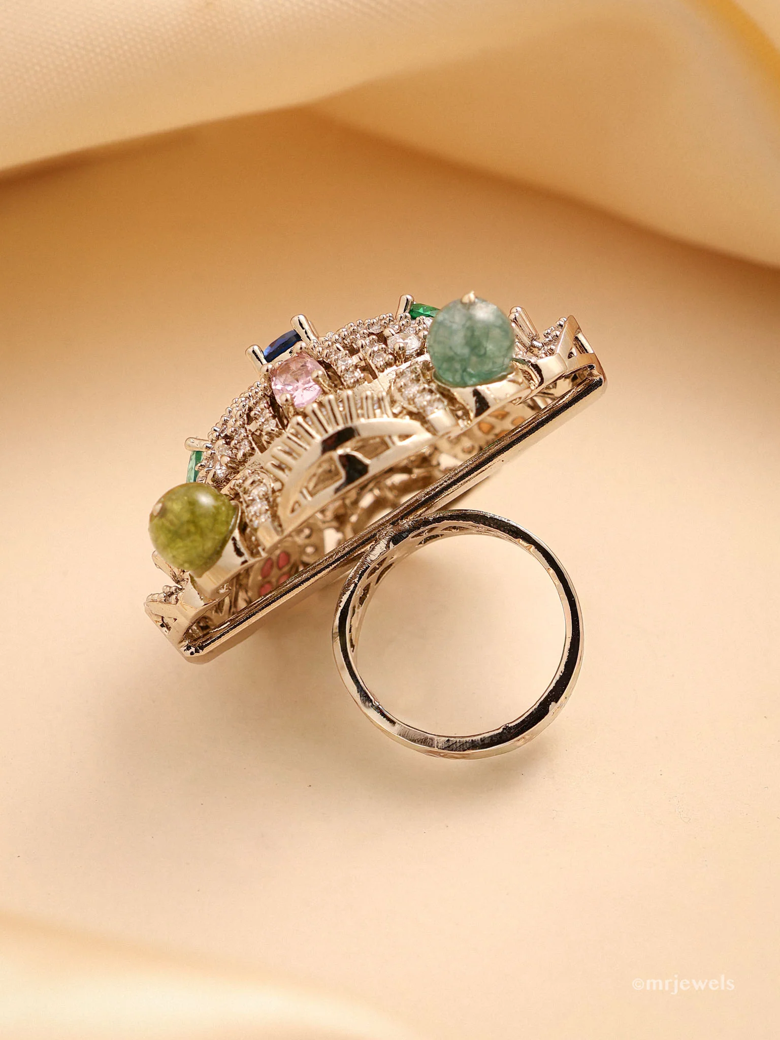 Victorian Gem Ring - Image 3
